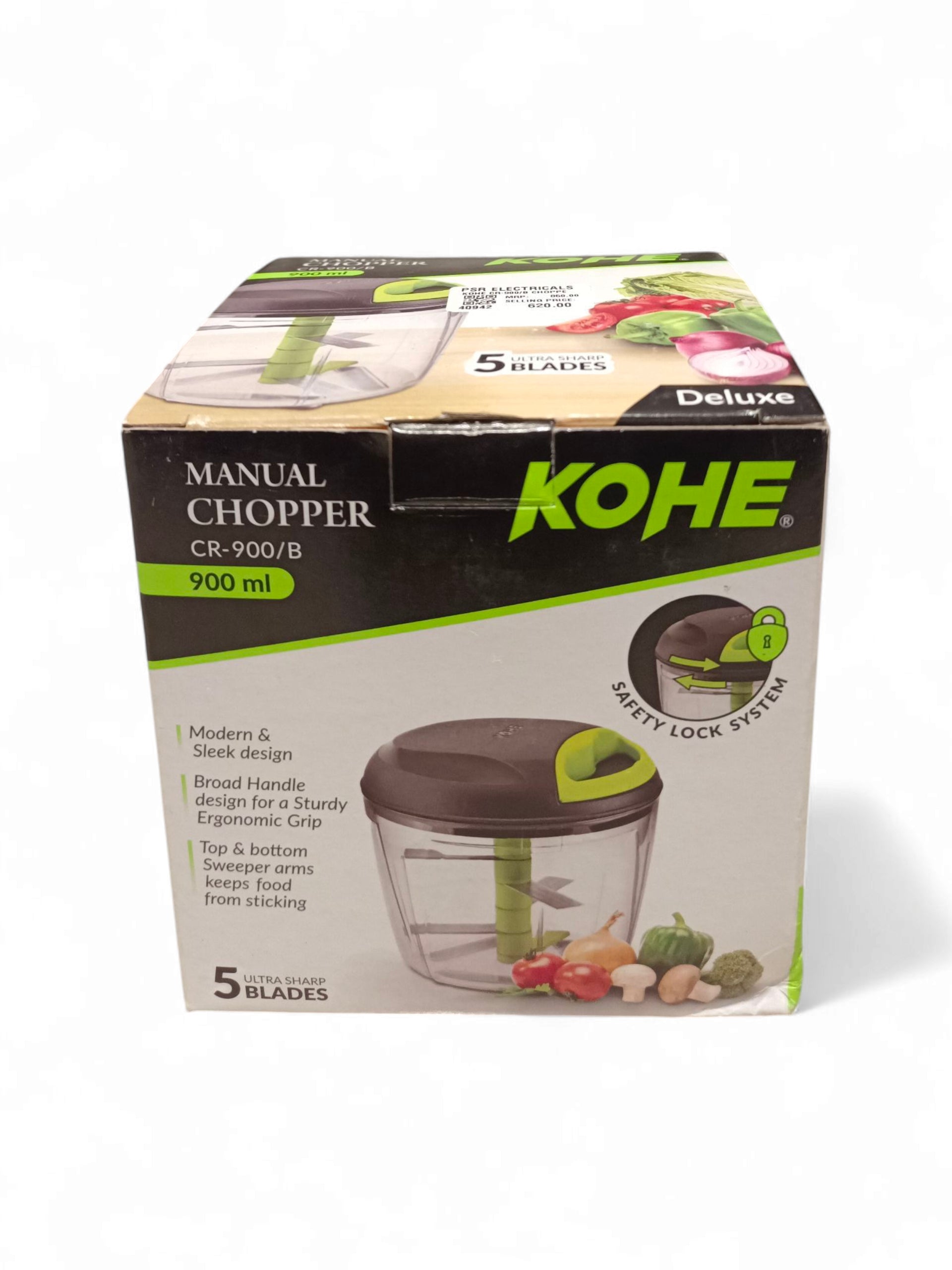 KOHE CR-900/B CHOPPER MANUAL