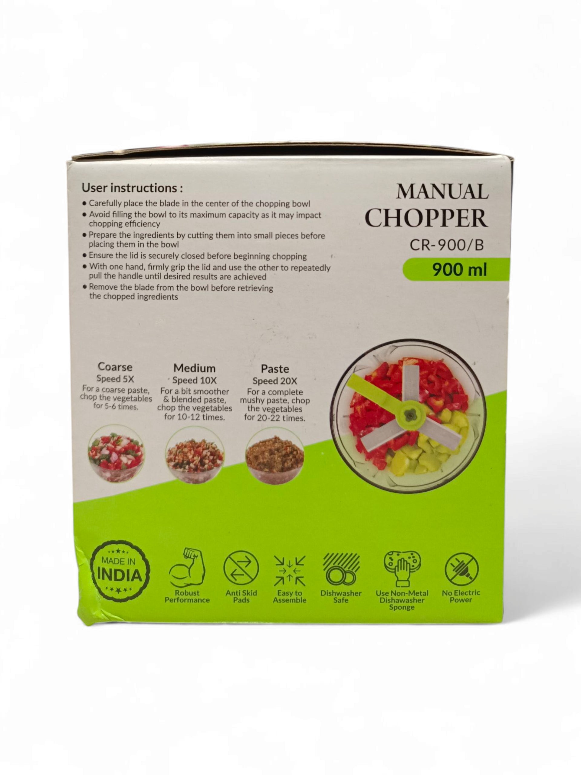 KOHE CR-900/B CHOPPER MANUAL