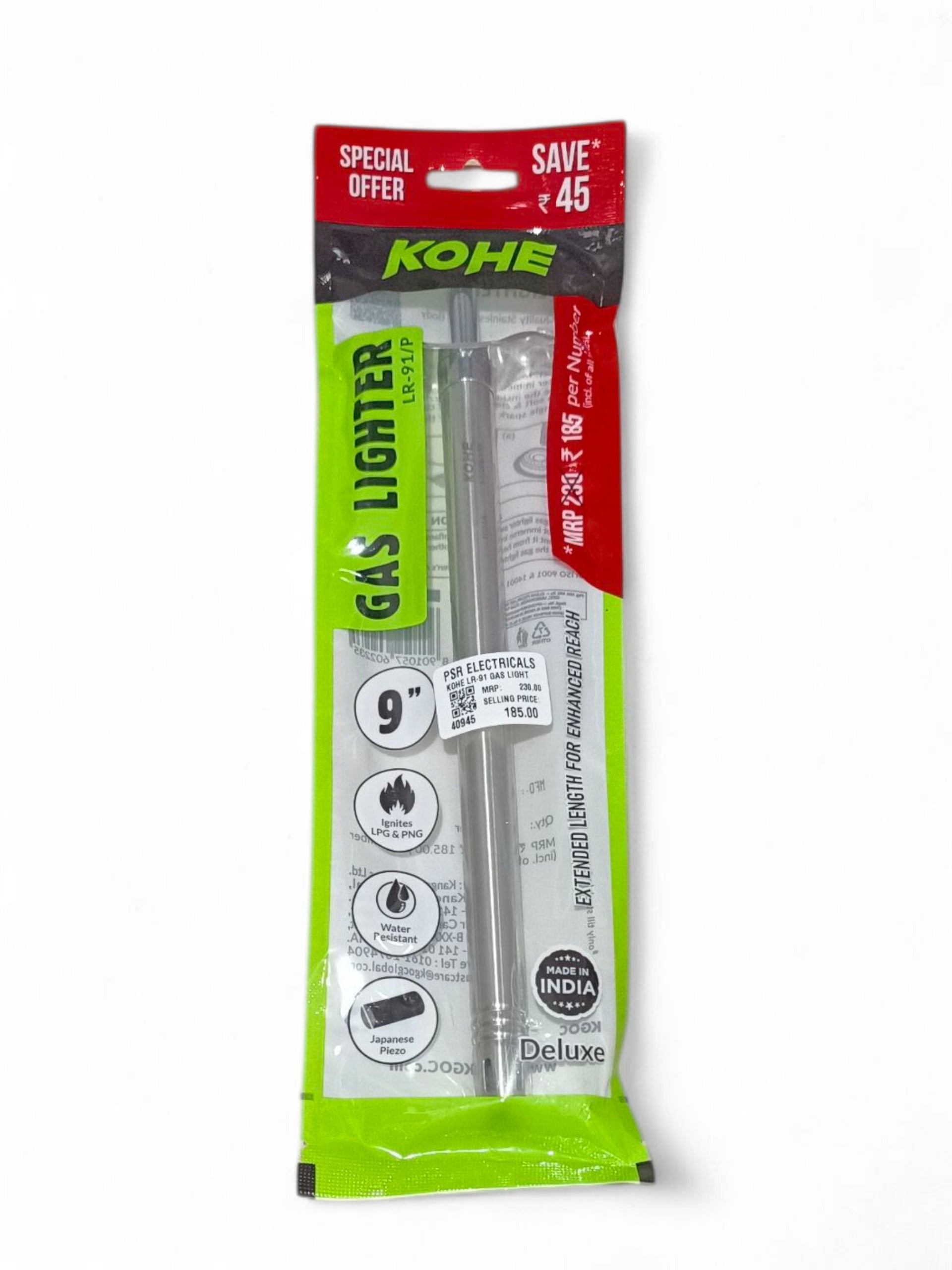 KOHE LR-91 GAS LIGHTER