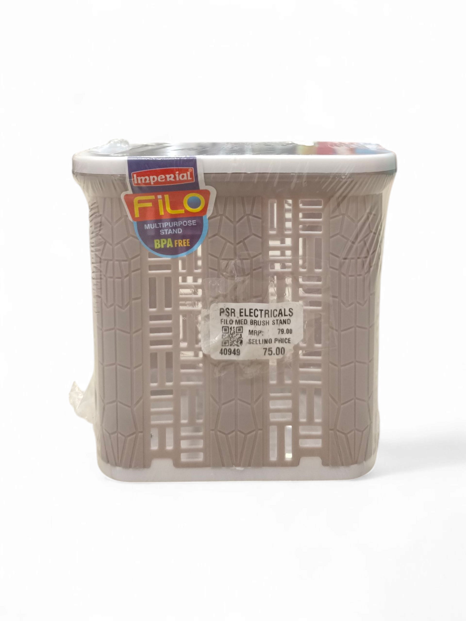 FILO MED BRUSH STAND BROWN