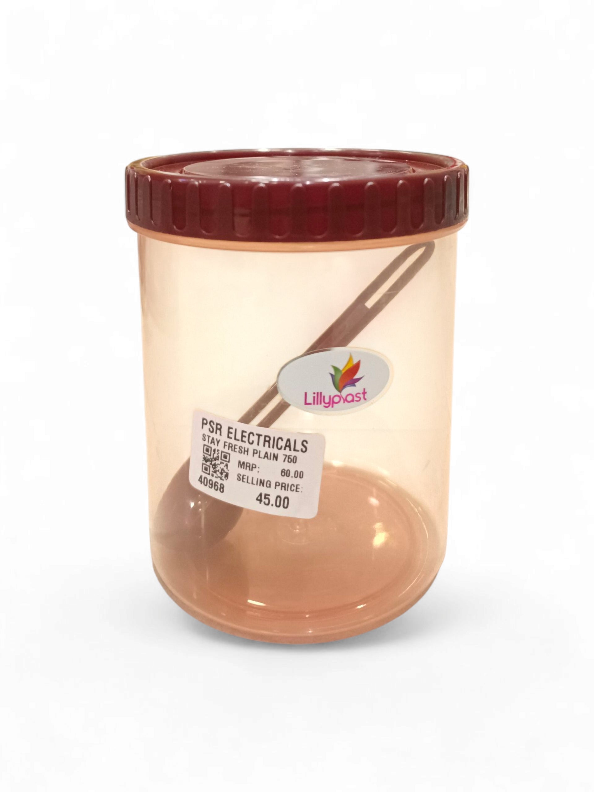 STAY FRESH PLAIN 750ML CONTAINER