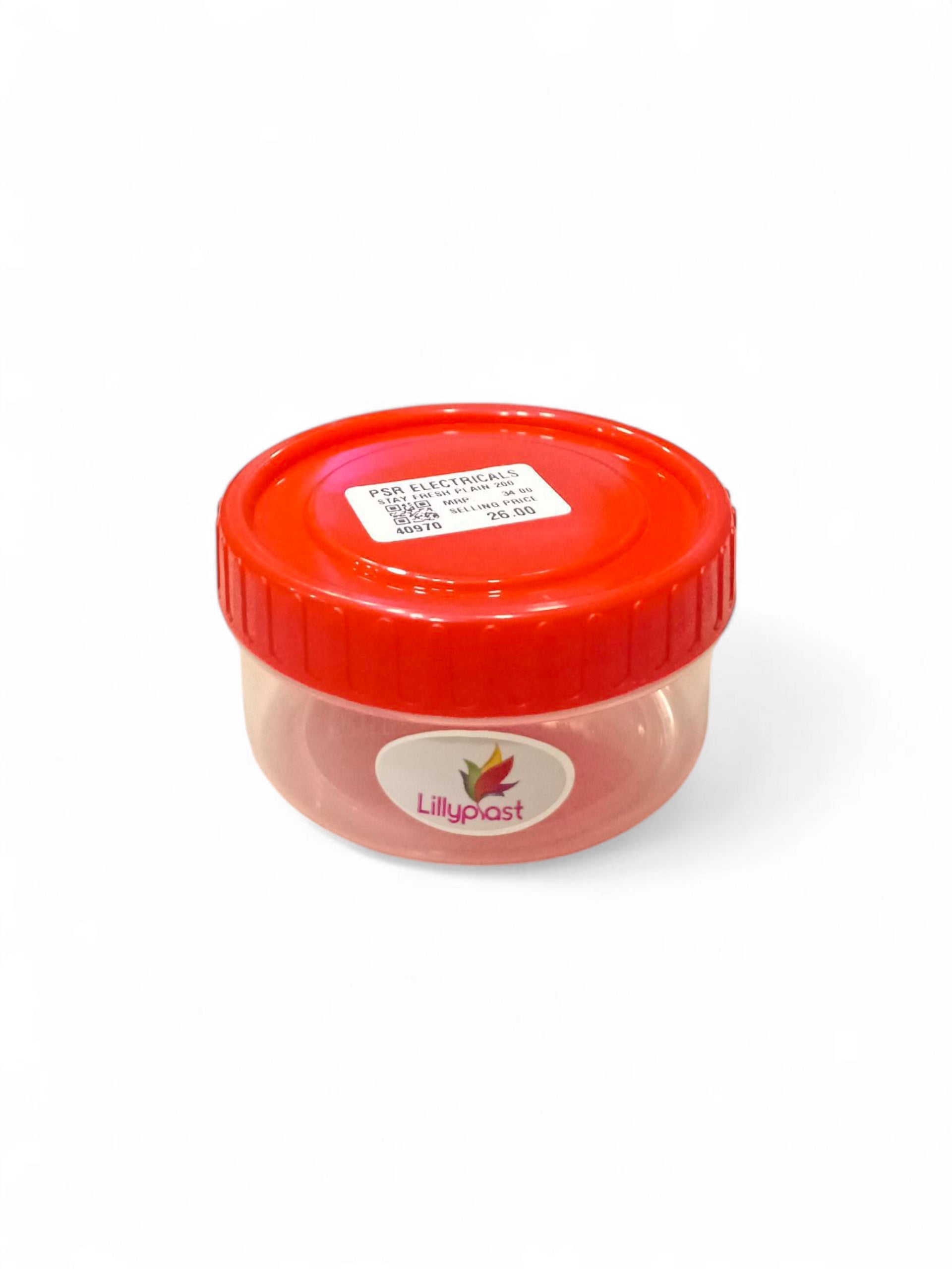 STAY FRESH PLAIN 200ML CONTAINER