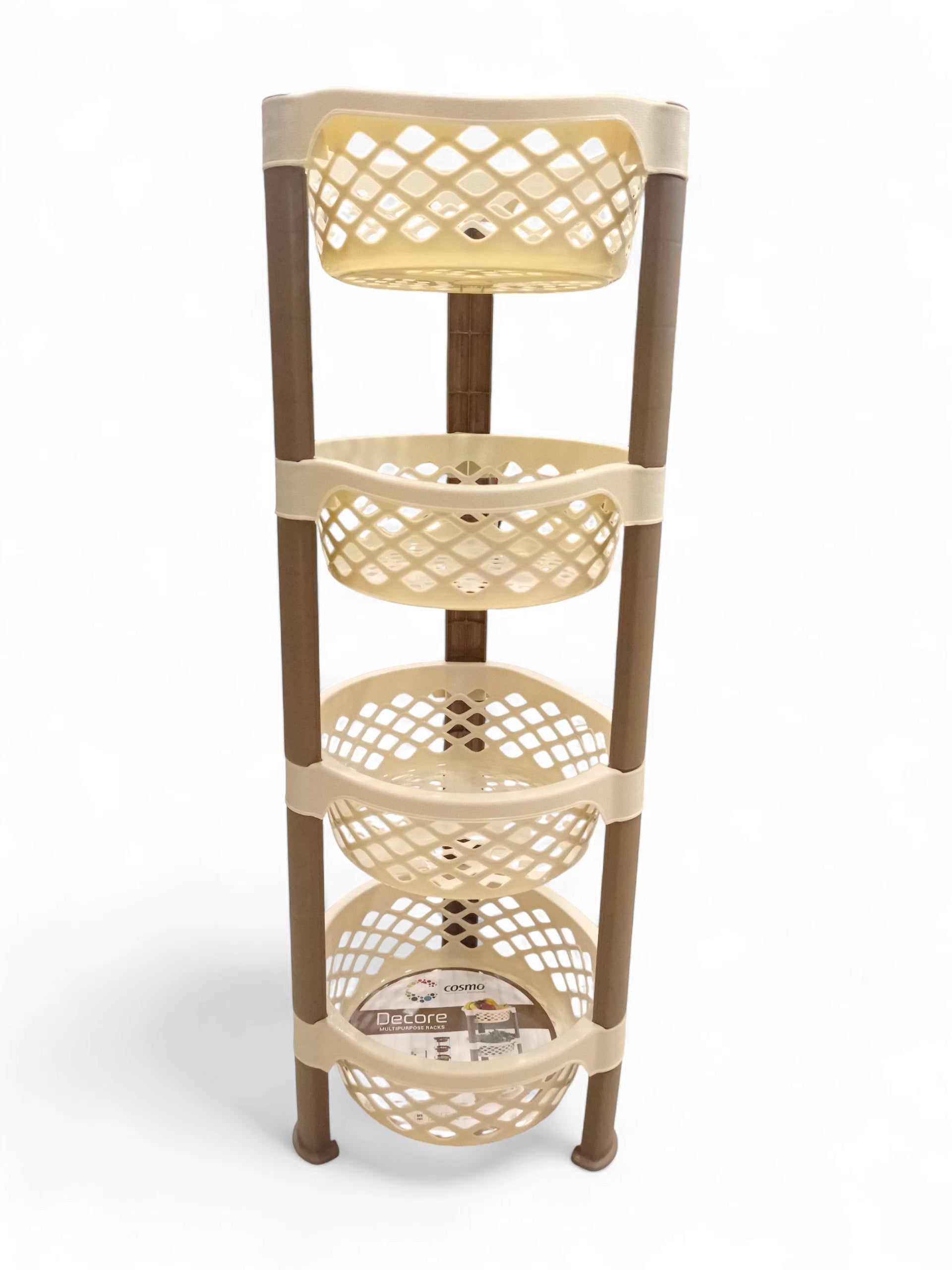 DECORE 4 RACK VETETABLE WHITE