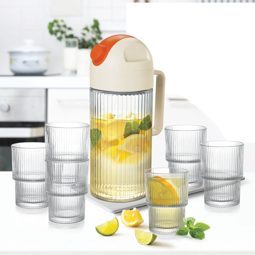 MILTON TREO SPRITZ SET GLASSWARE