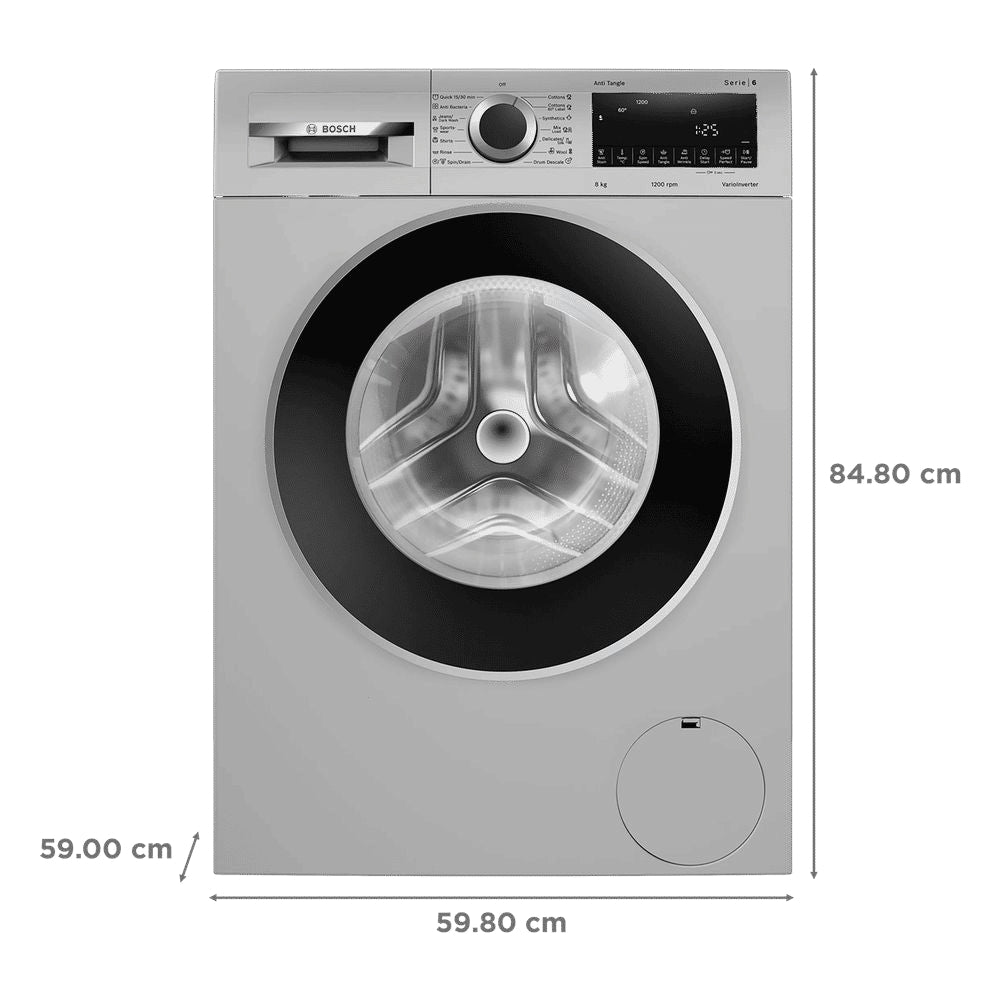 BOSCH W/M WGA1320SIN 8KG SILVER 1200RPM