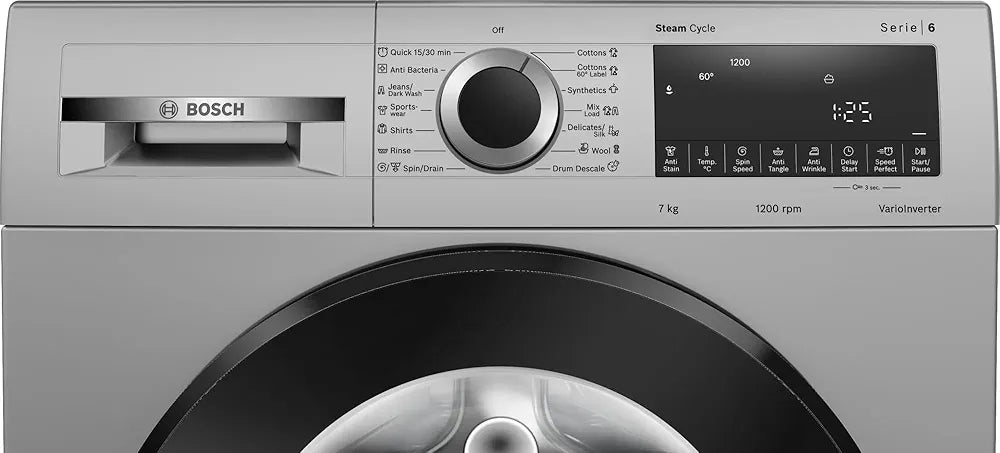 BOSCH W/M WGA1220SIN 7KG SILVER