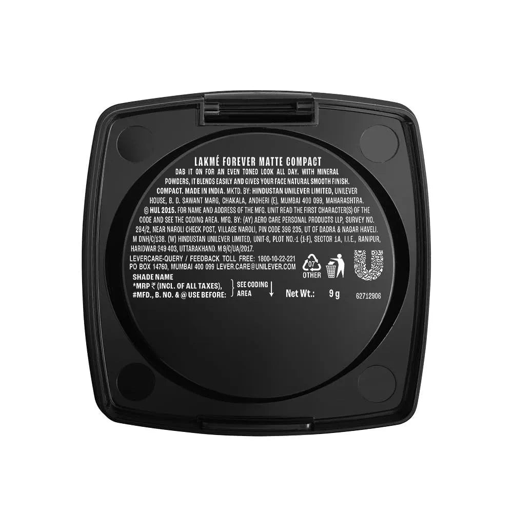 LAKME MATTE COMFACT SHELL 9G