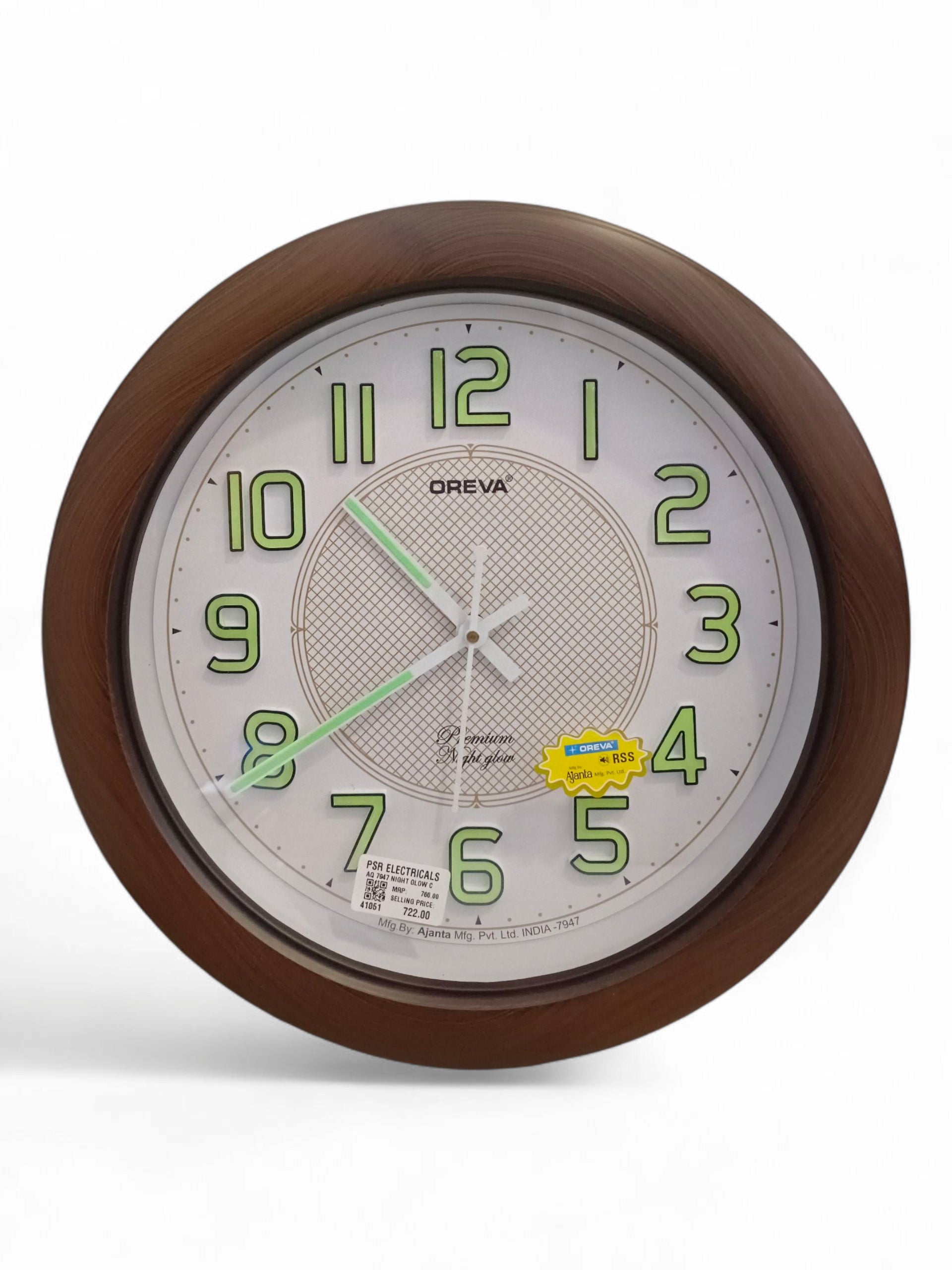 AQ 7947 NIGHT GLOW CLOCK POLO