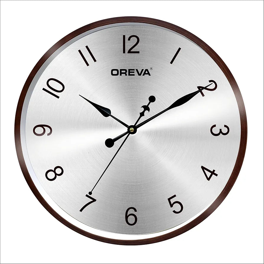 AQ 9287 SS PREMIUM CLOCK SILVER
