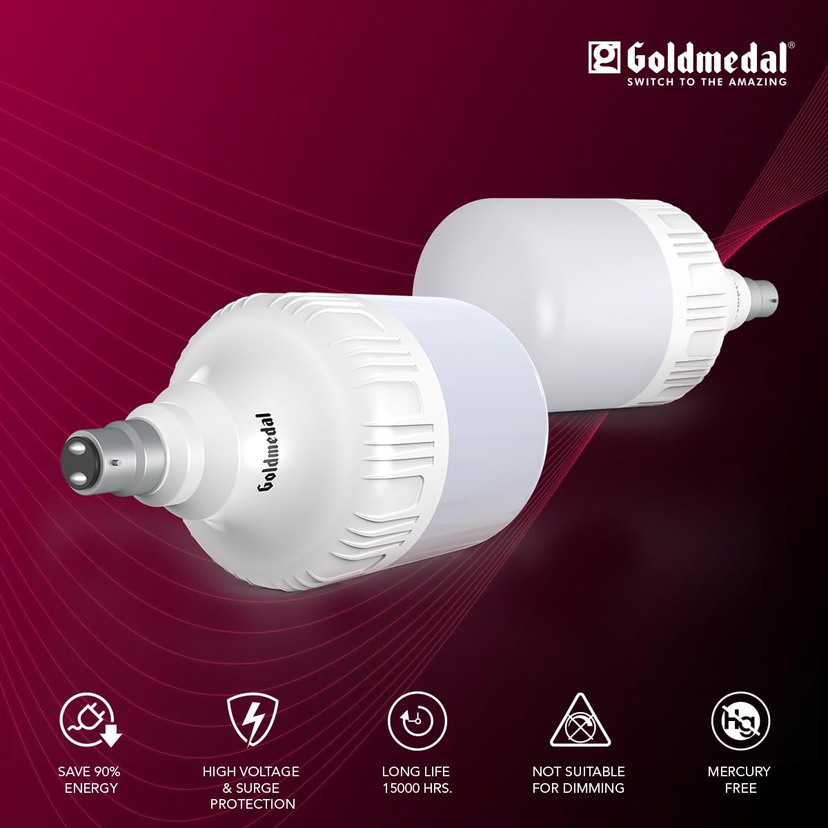 GL 23W LED B22 WH