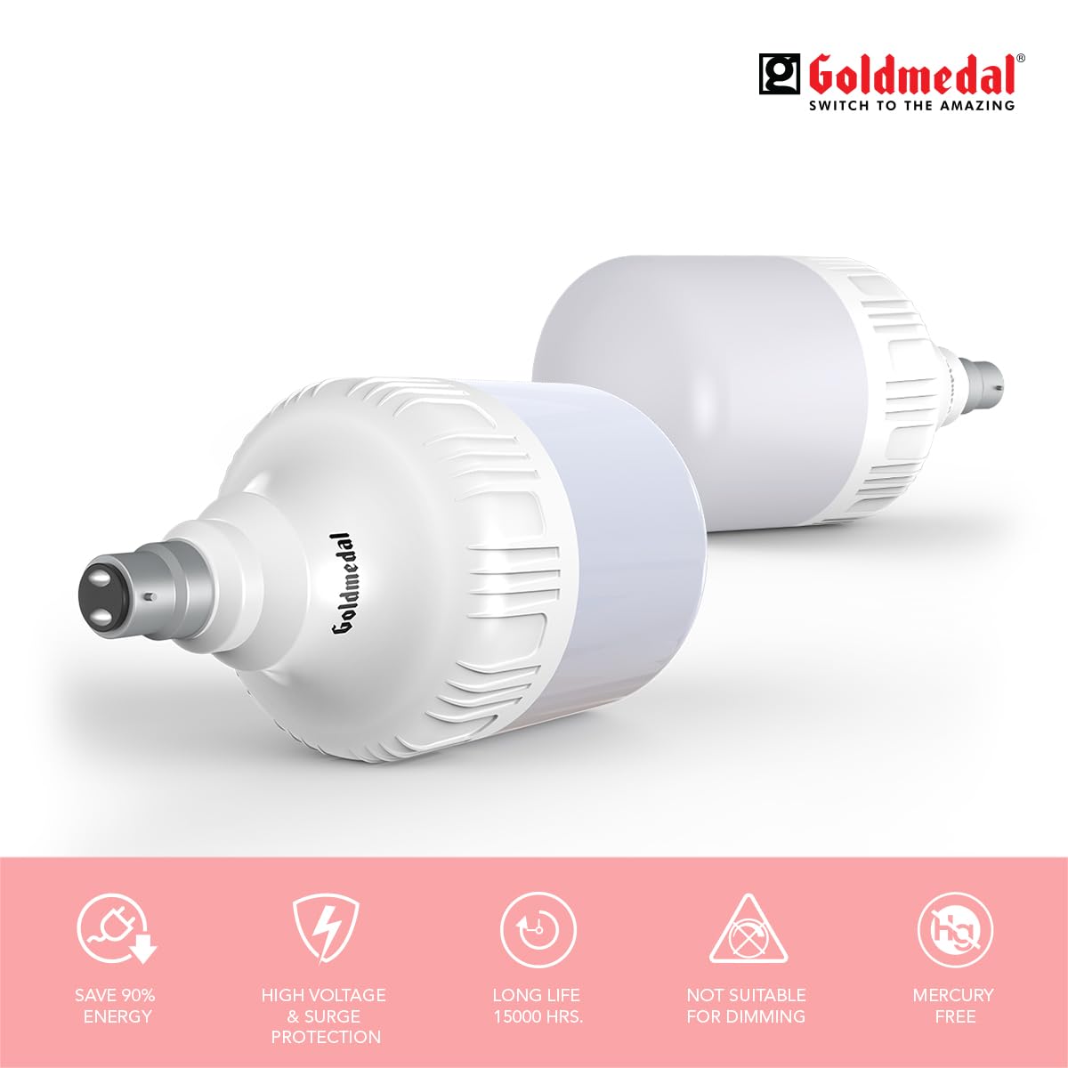 GL 50W LED B22 WH