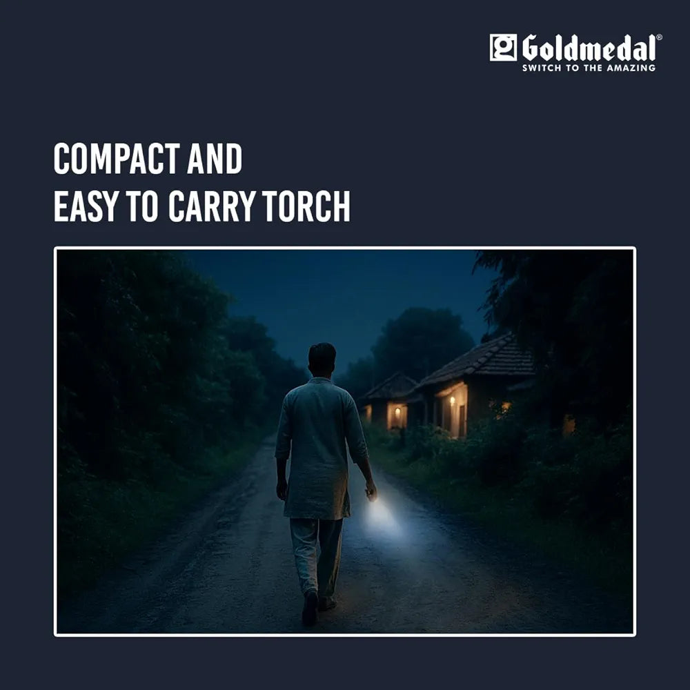 GL 4W LED TORCH RECHARGABLE