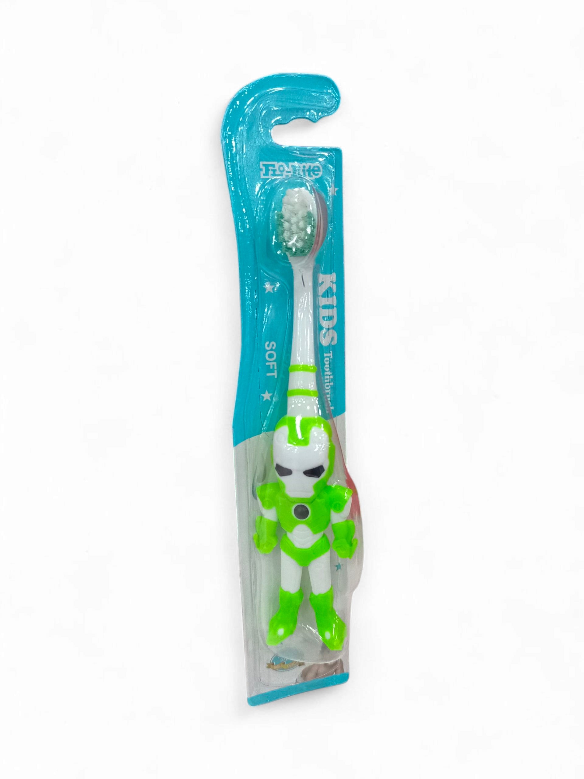 FLO RITE KIDS BRUSH PARROT GREEN