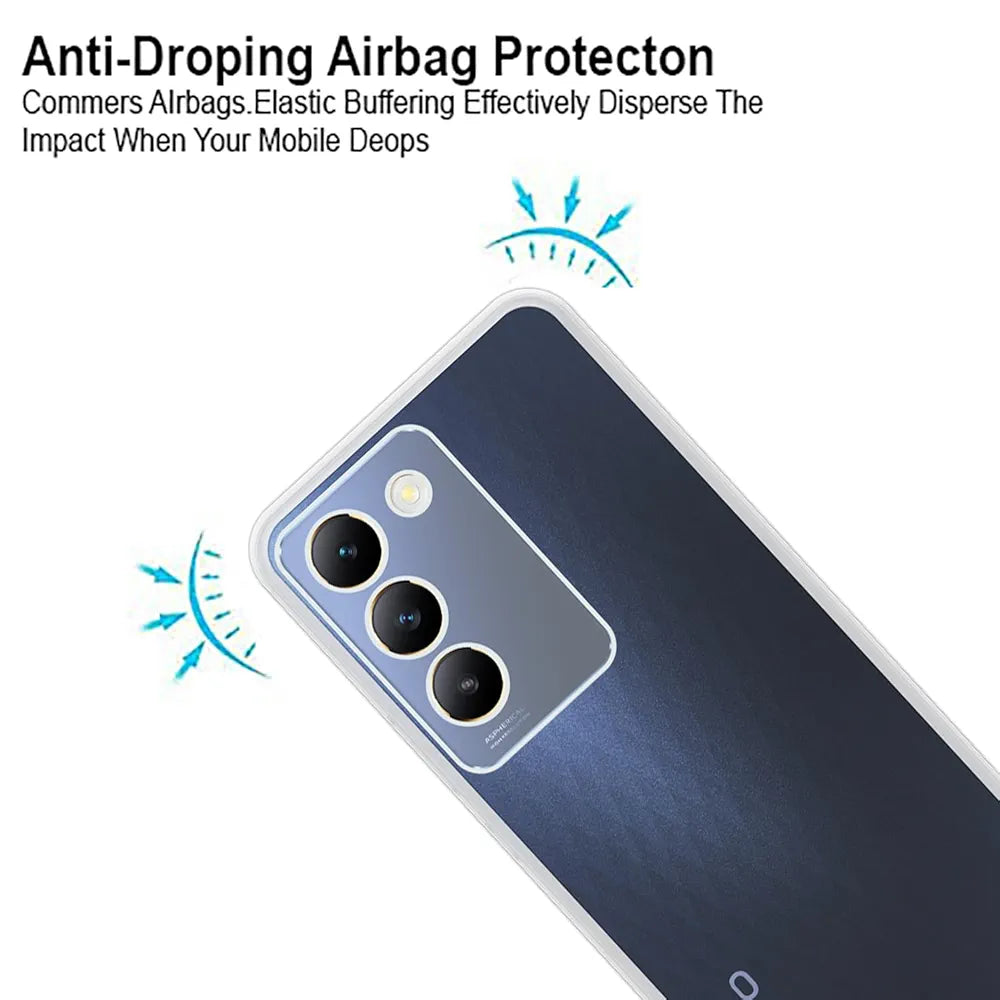 MOBILE TRANSPRANT CASE VIVO Y100 5G Y200E V30 CLEAR
