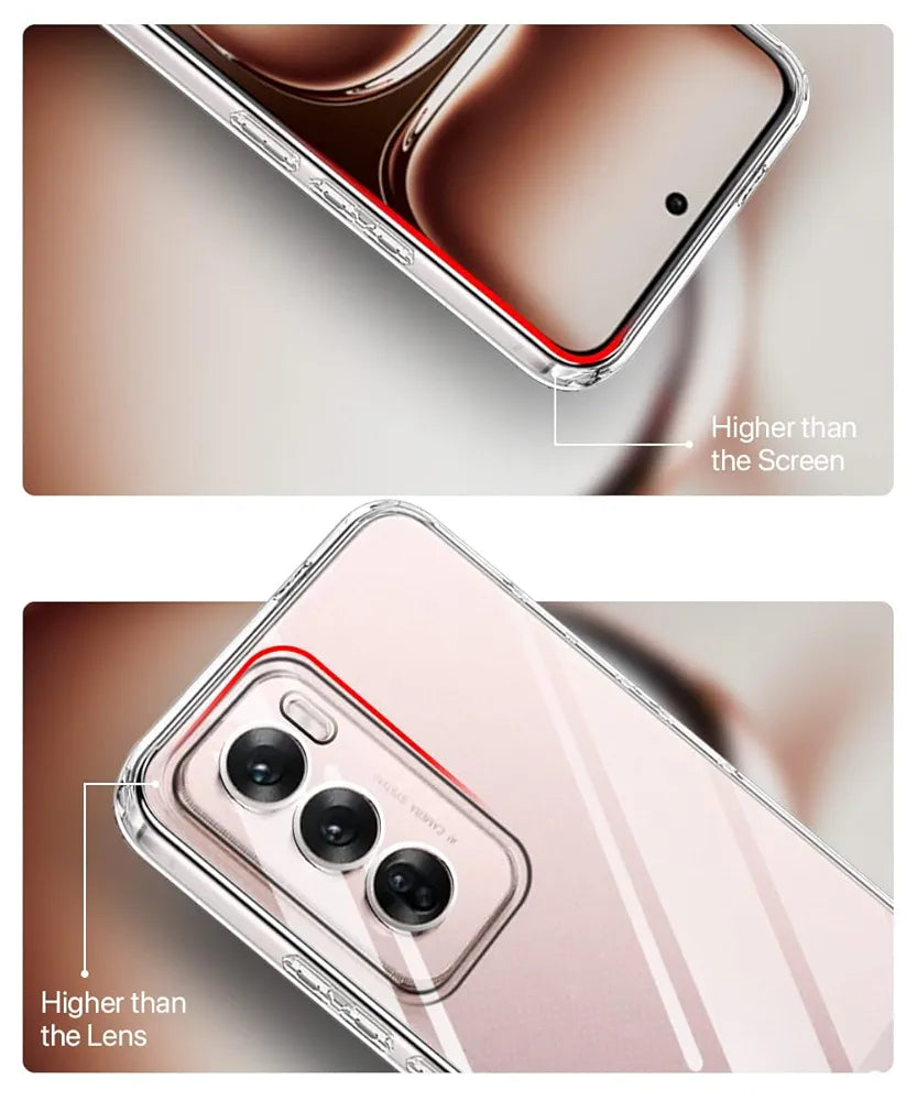 MOBILE TRANSPARANT CASE OPPO RENO 12 5G