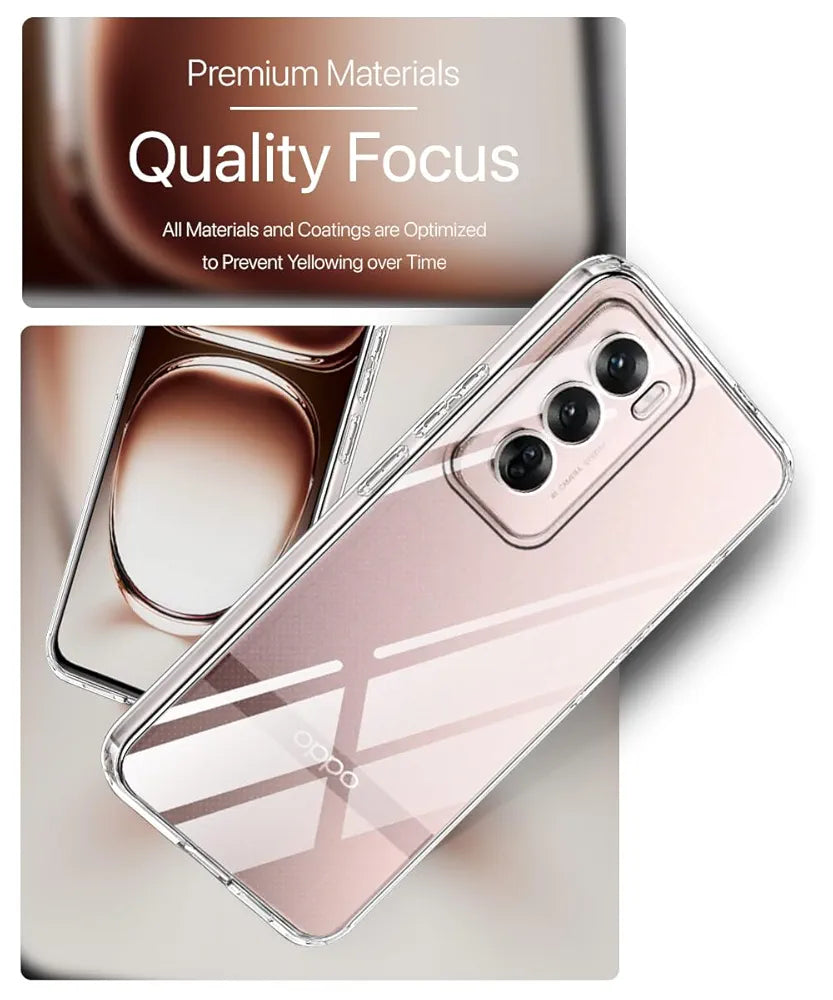 MOBILE TRANSPARANT CASE OPPO RENO 12 5G