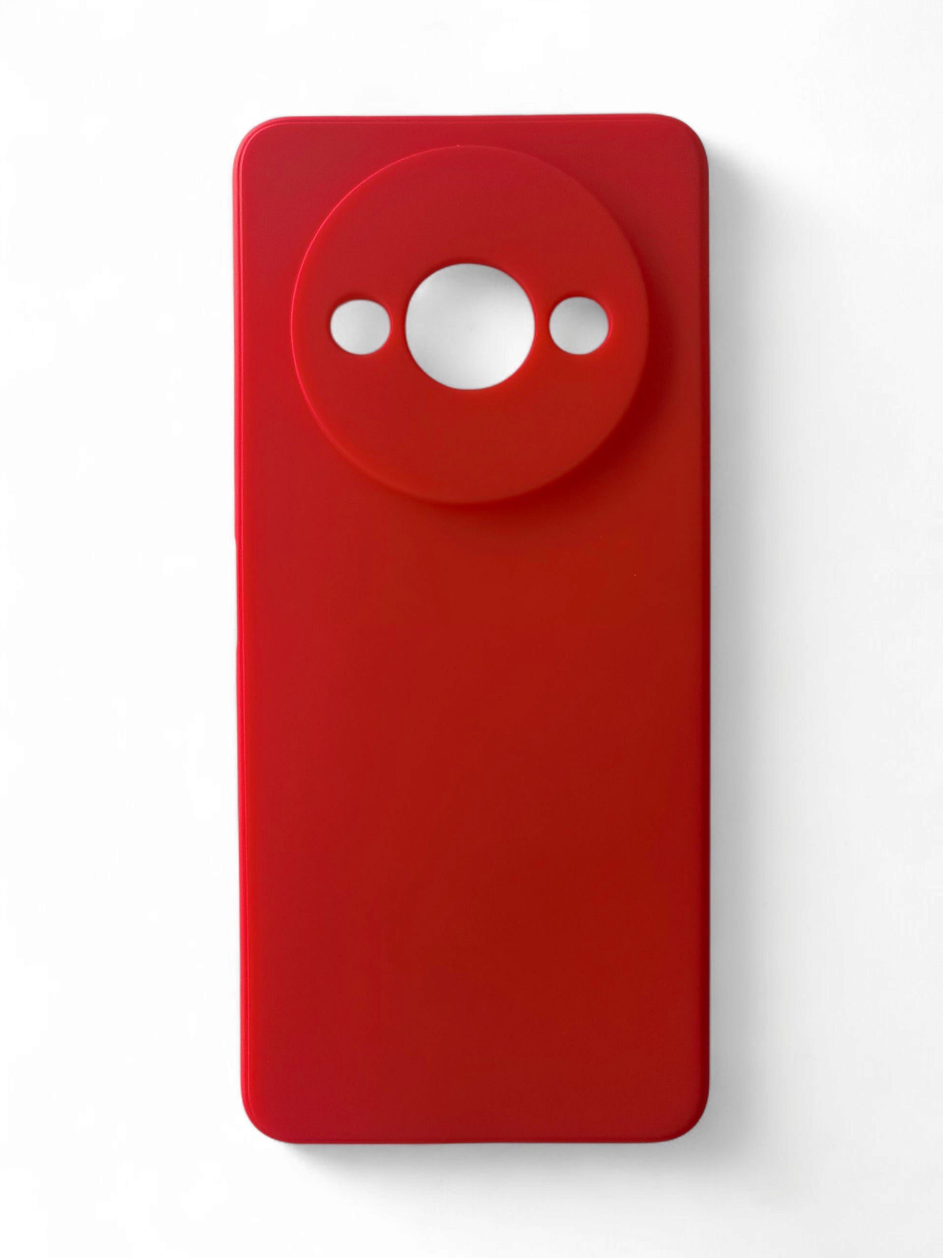 MOBILE SILICON CASE REDMI A3 4G RED 2024