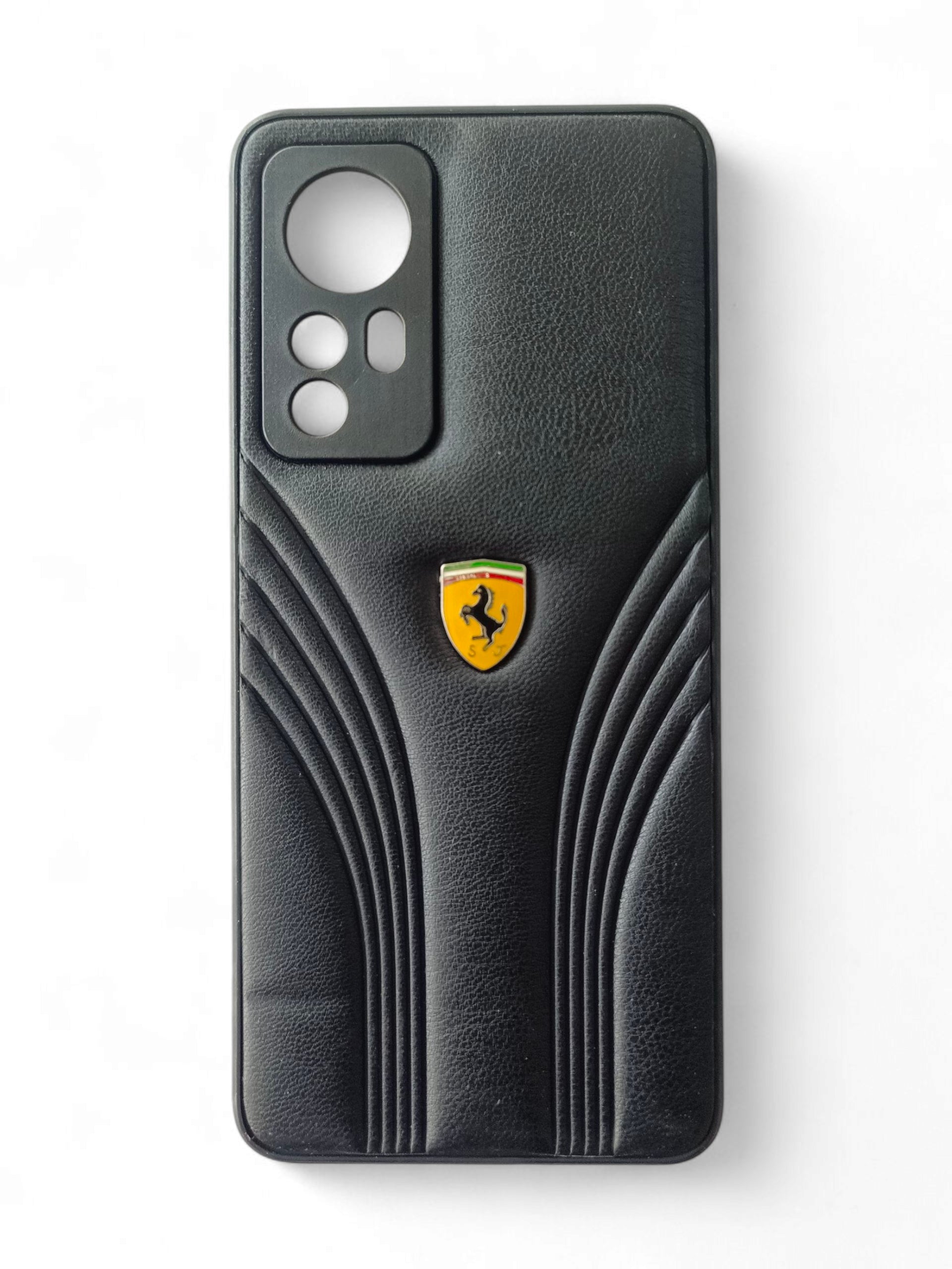 MOBILE SILICON DESIGN CASE MI 12 BLACK