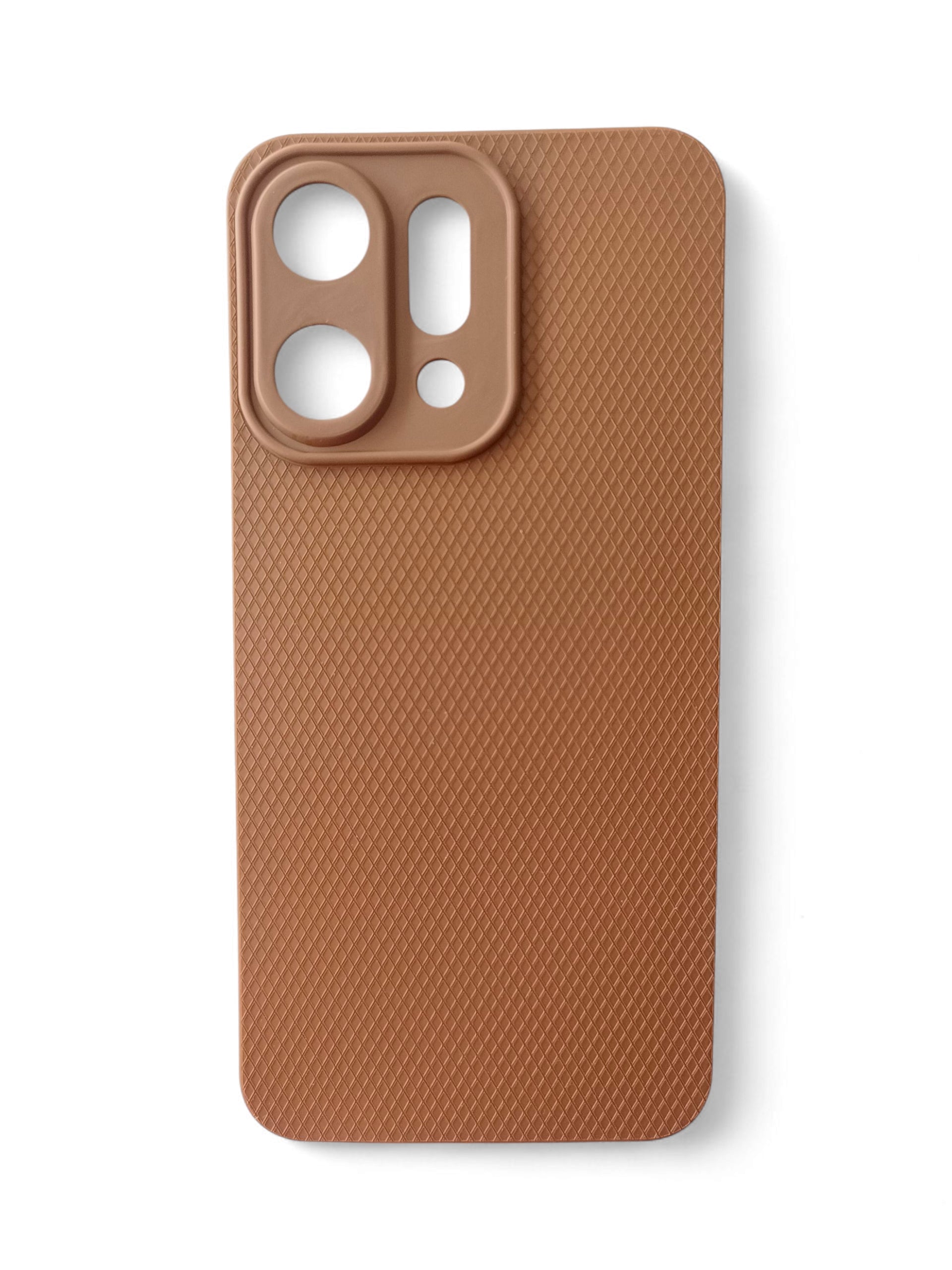 MOBILE SILICON DESIGN CASE  OPPO RENO 14 5G BROWN