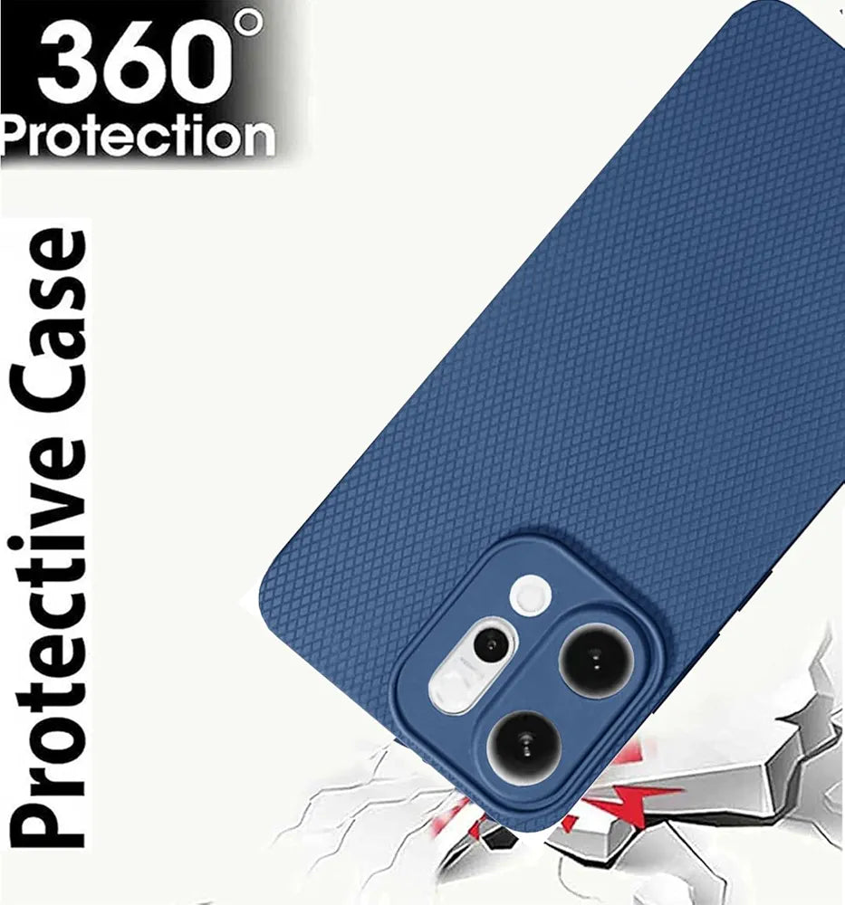 MOBILE SILICON DESIGN CASE OPPO RENO 14 5G BLUE