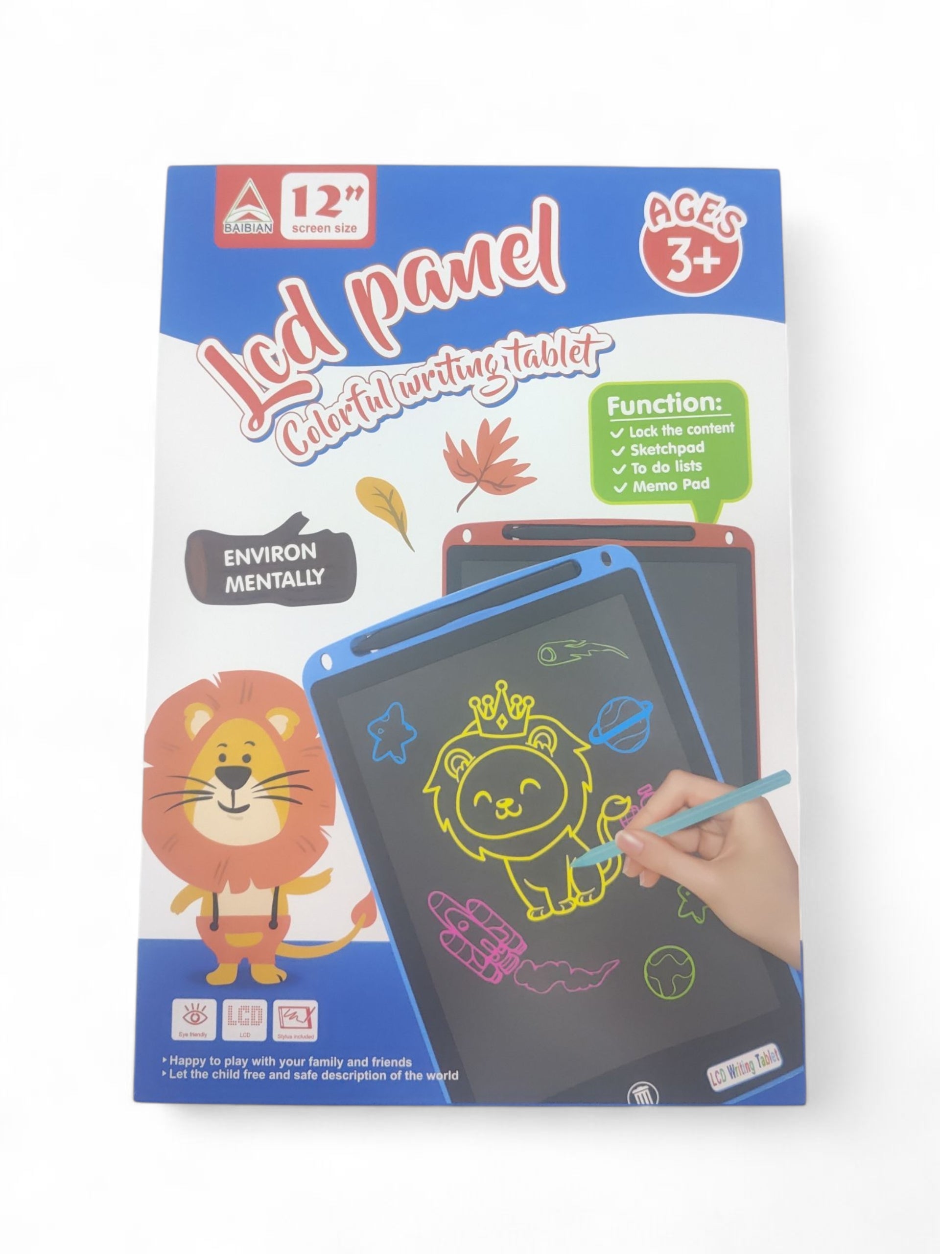 TOY LCD PANNEL COLOURFUL SLATE