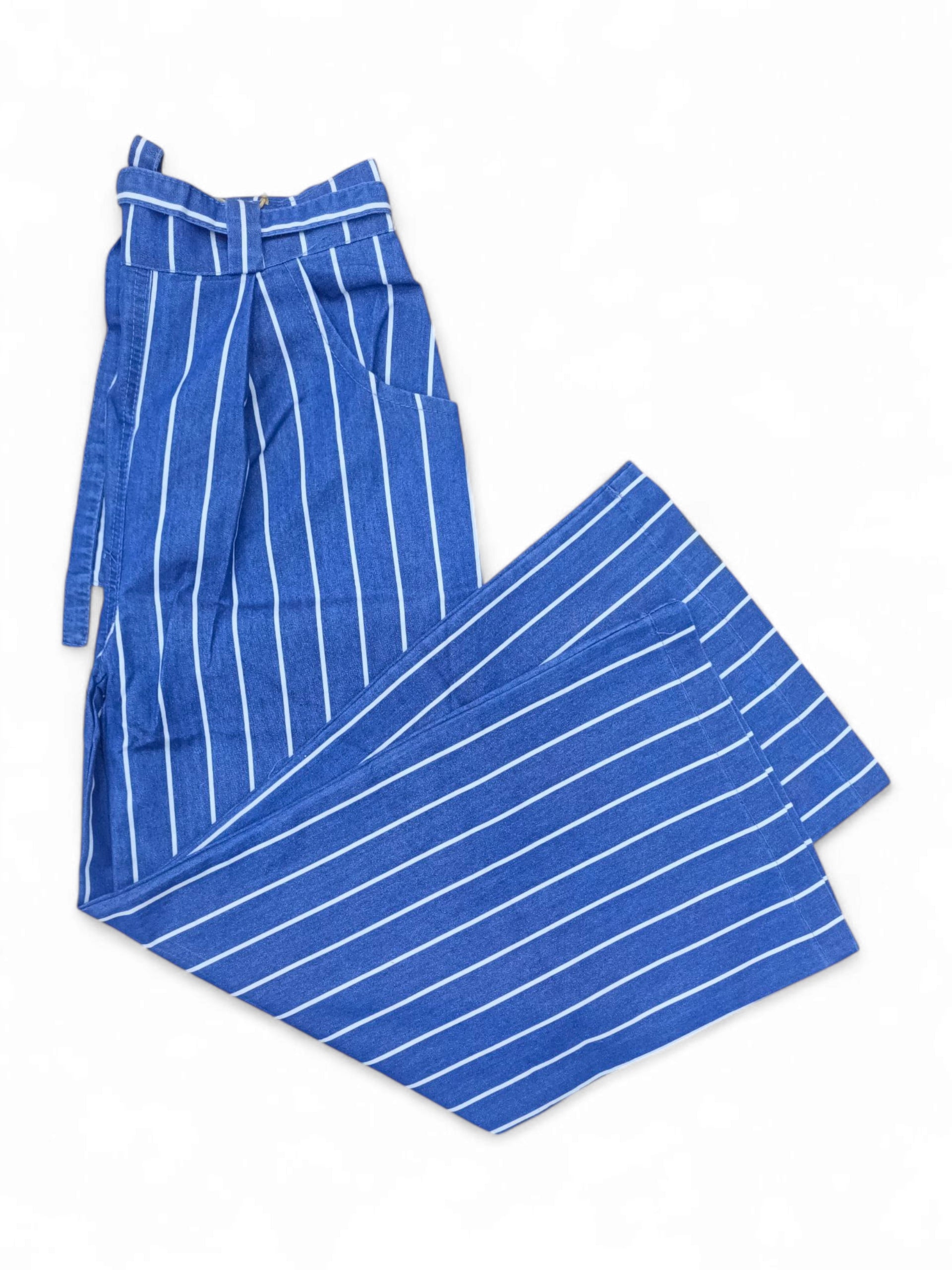 JT 764174 32 PALAZO PANT L/BLUE