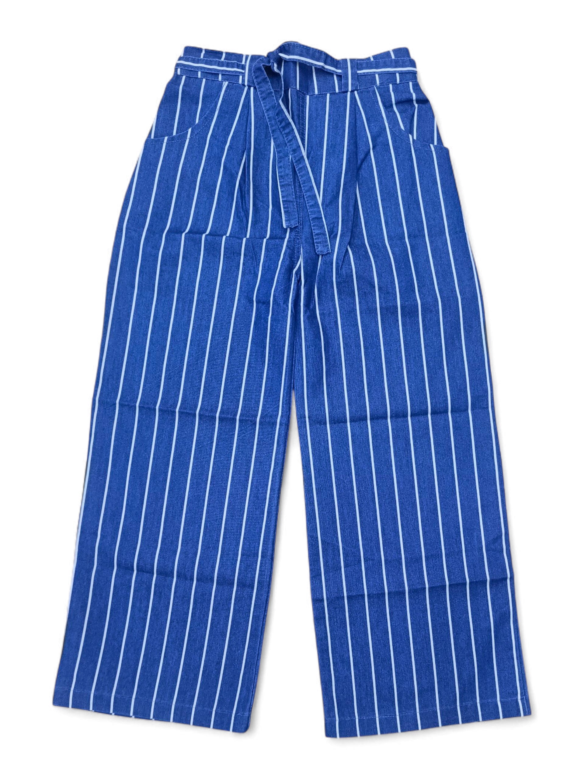 JT 764174 36 PALAZO PANT L/BLUE