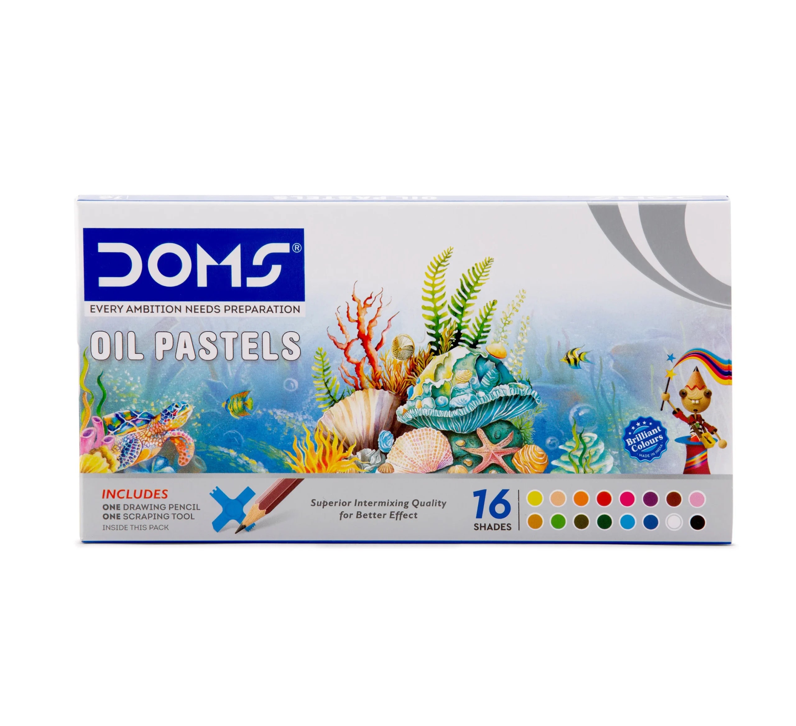 DOMS 8719 OIL PASTLE 16 SHADE
