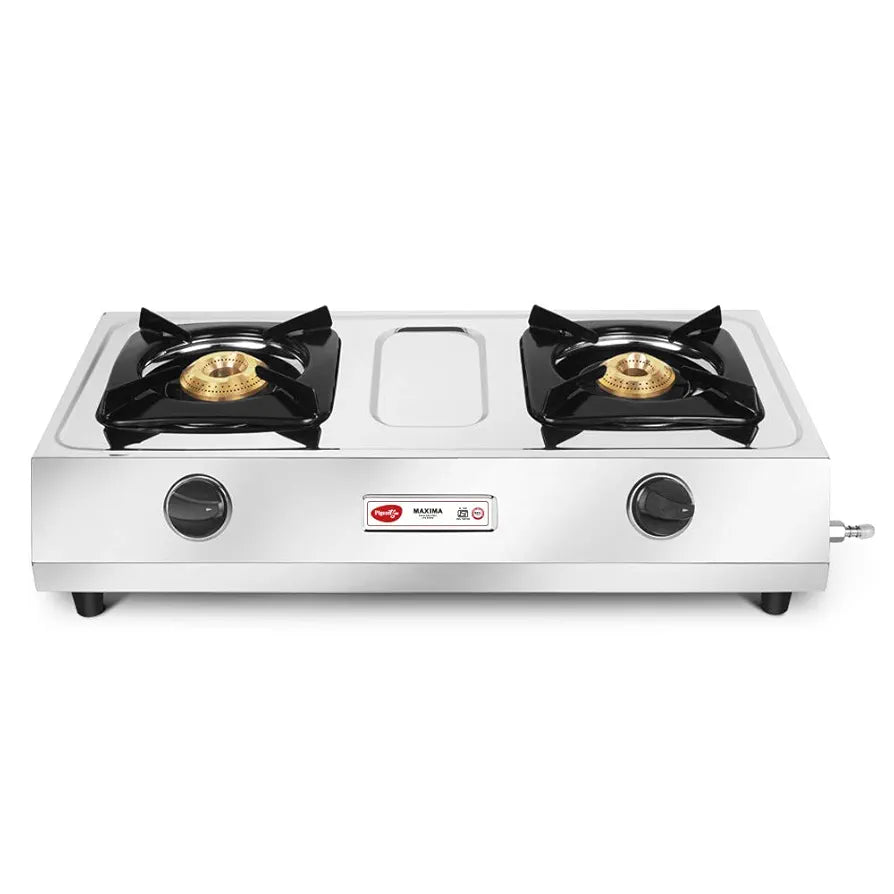 PIGEON 12312 SS MAXIMA 2BURNER LPG STOVE STAINLLESS STEEL