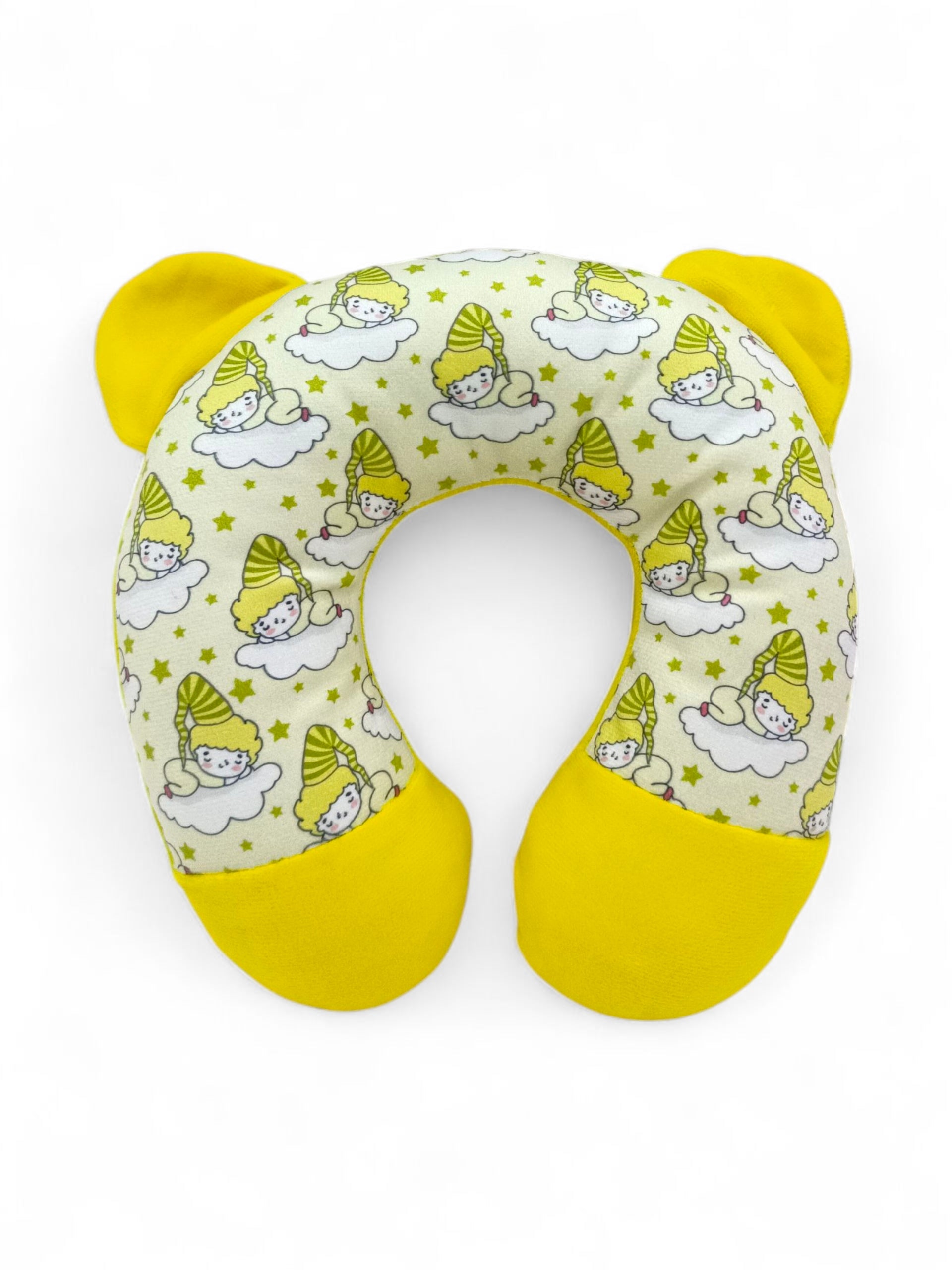 FLO RITE BABY NECK SUPPORT YELLOW