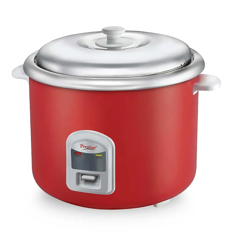 PRESTIGE 42244 RICE COOKER 2.8 CUTE STEEL SILKY RED