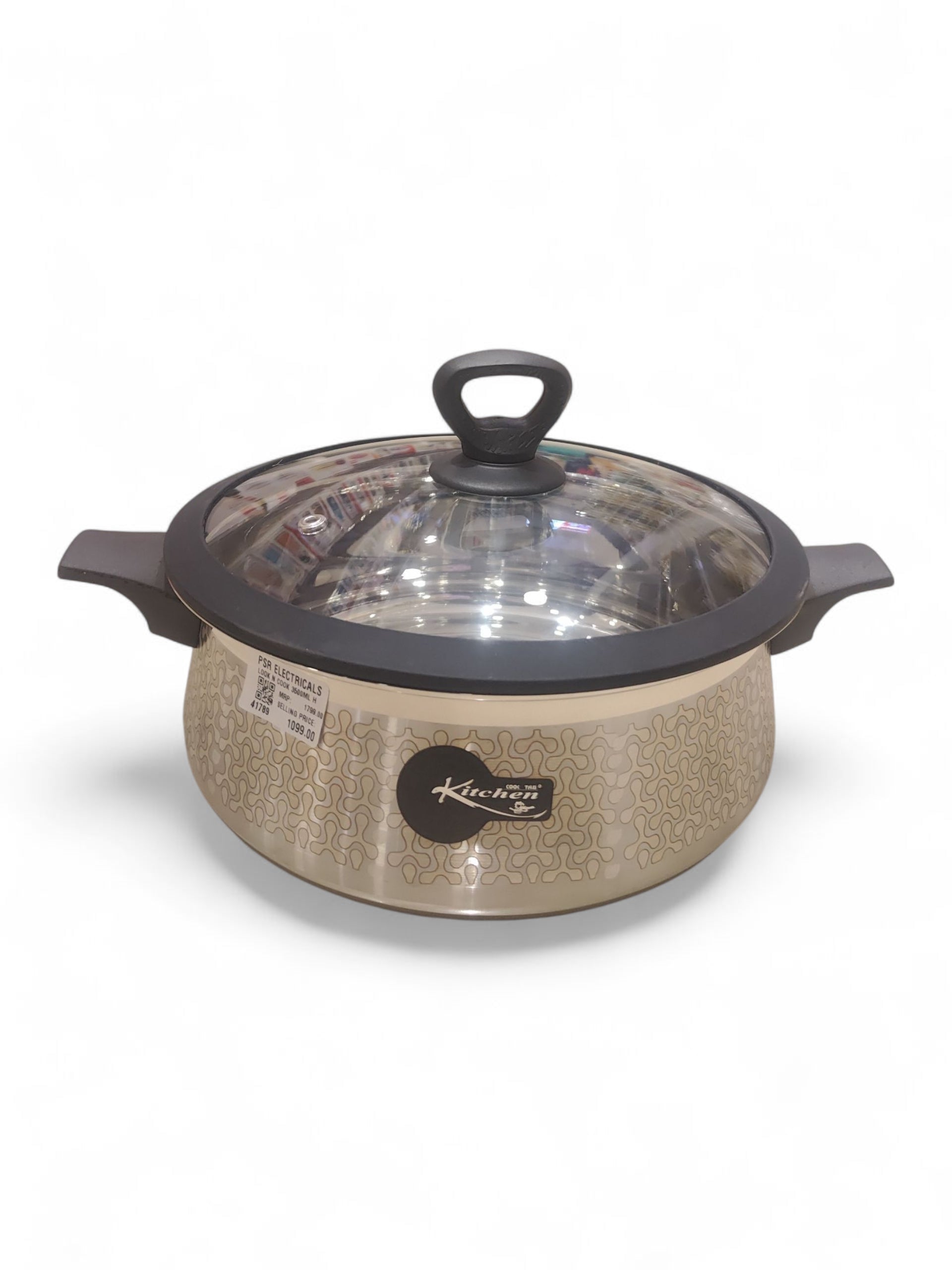 LOOK N COOK 3500ML HANDI SLEEK SILICON