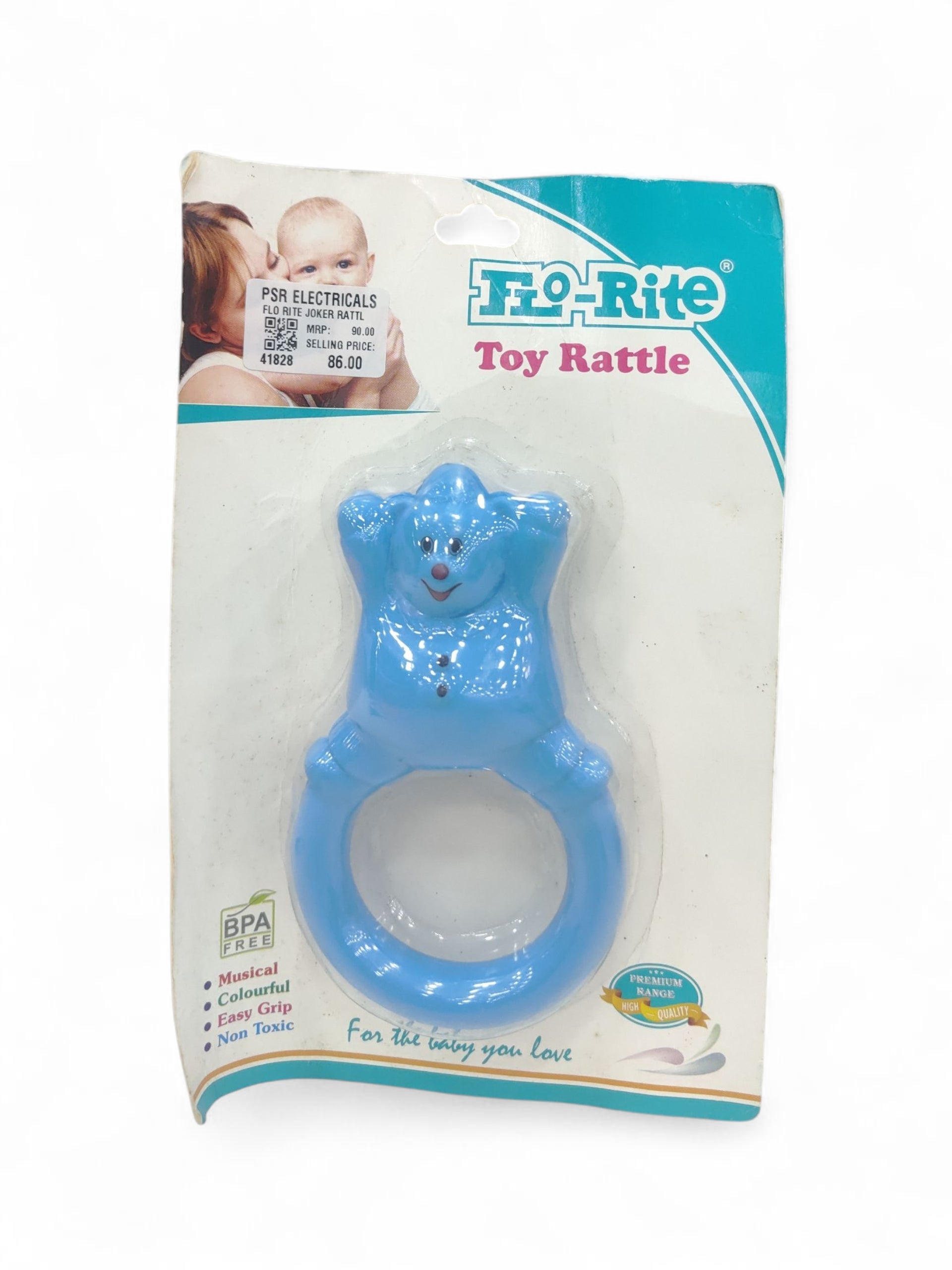 FLO RITE JOKER RATTLE BLUE 207
