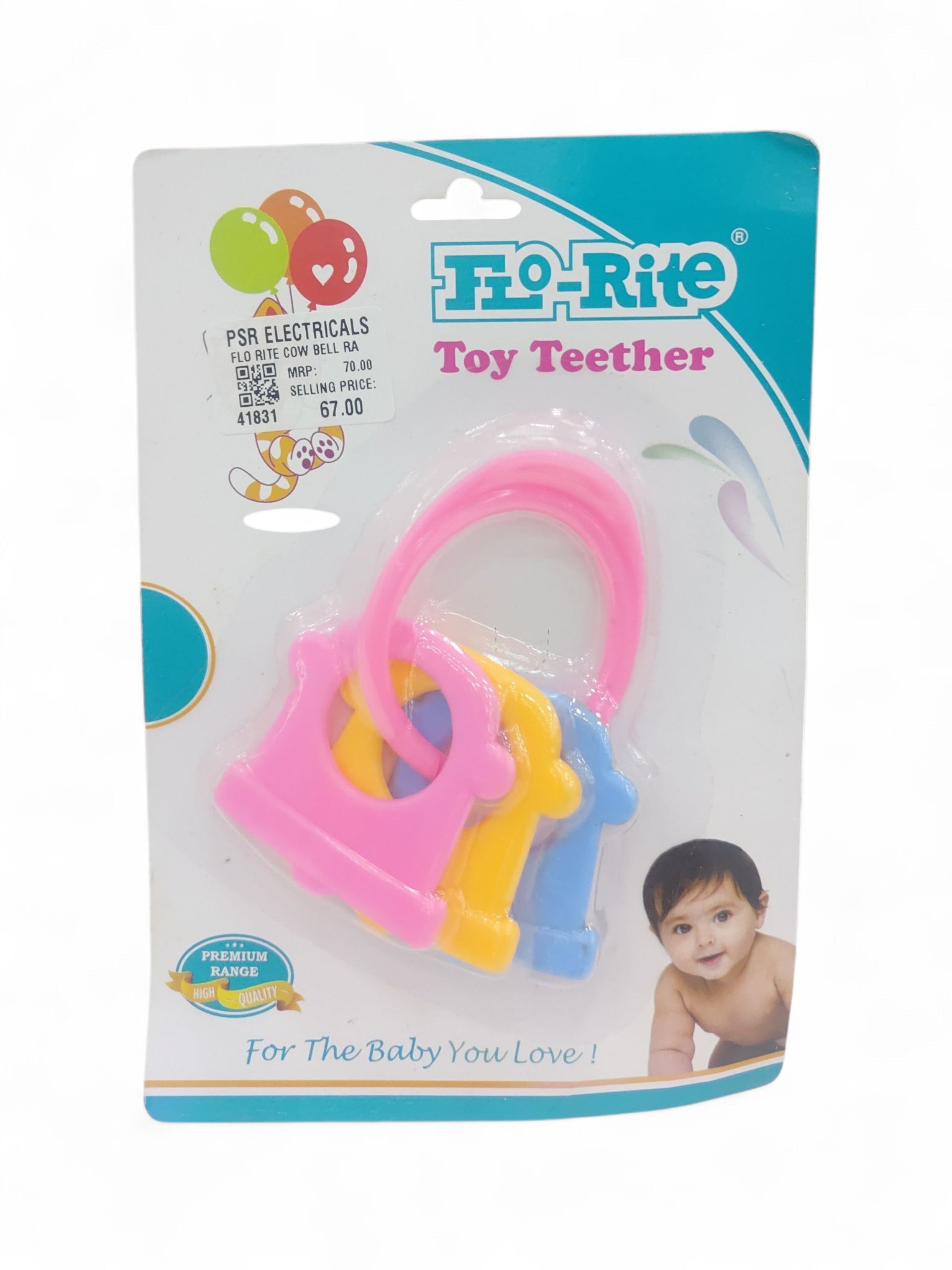FLO RITE COW BELL RATTLE