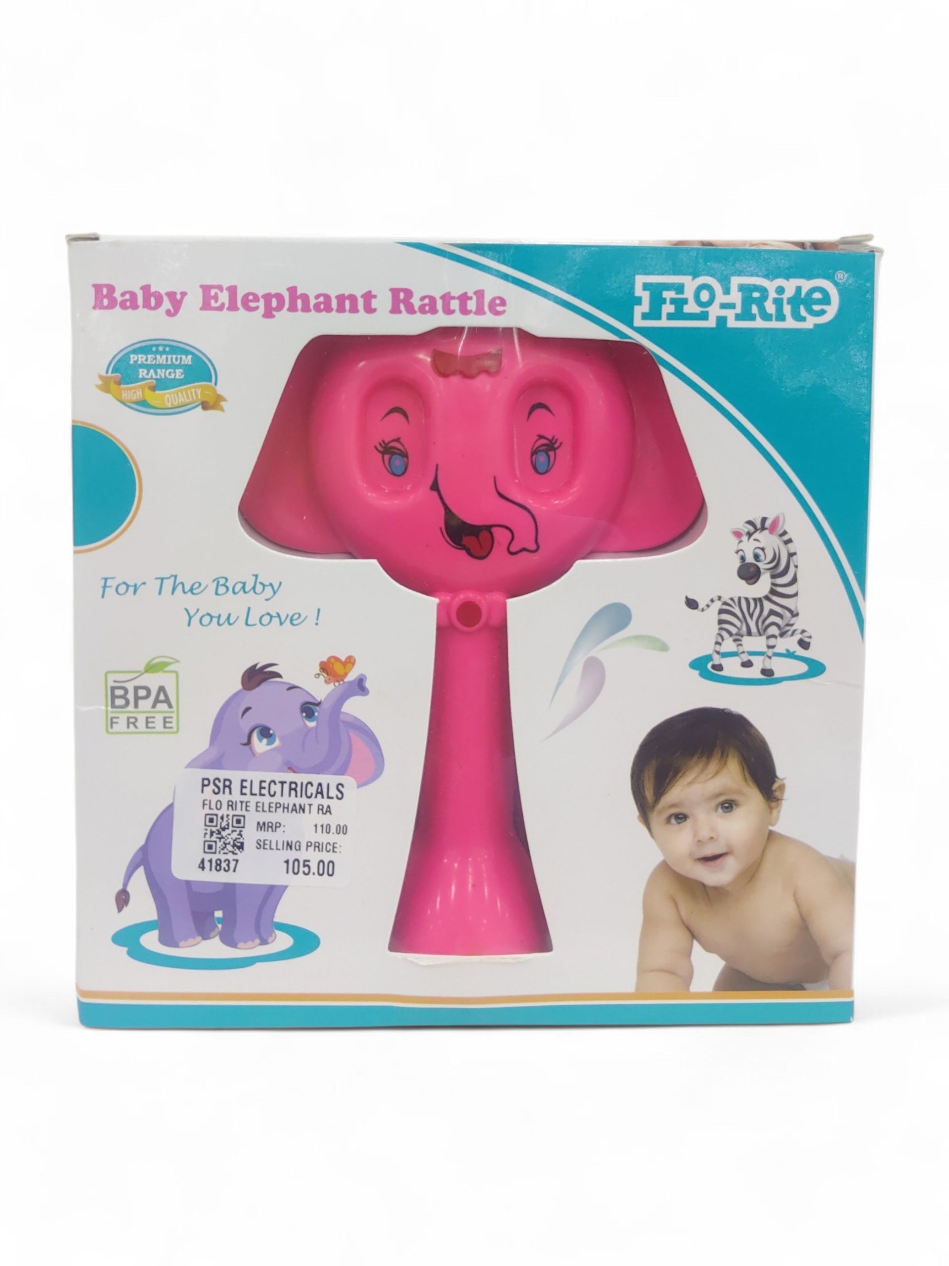 FLO RITE ELEPHANT RATTLE ROSE