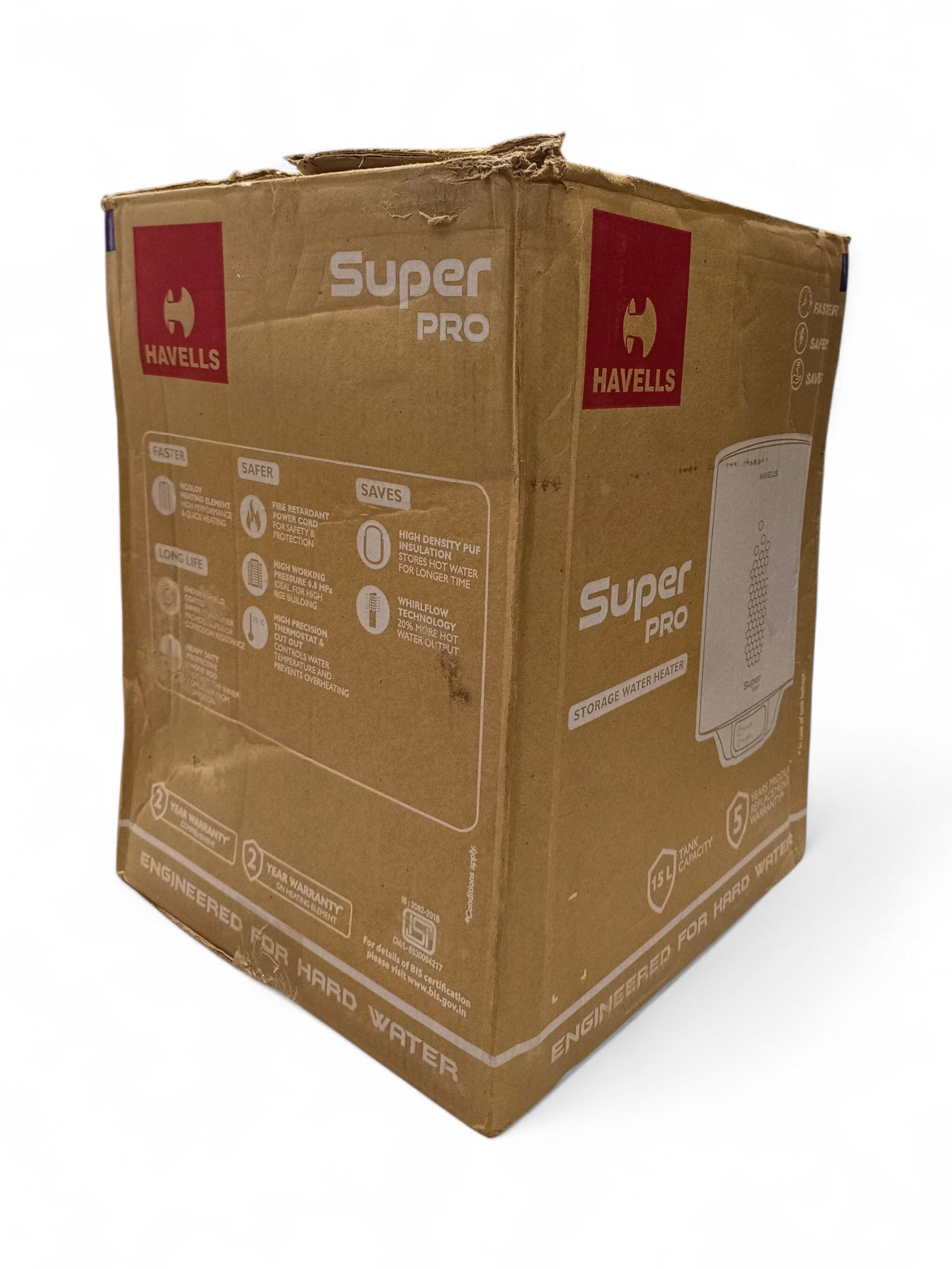 HV 15L W-H SUPER PRO WHITE GREY