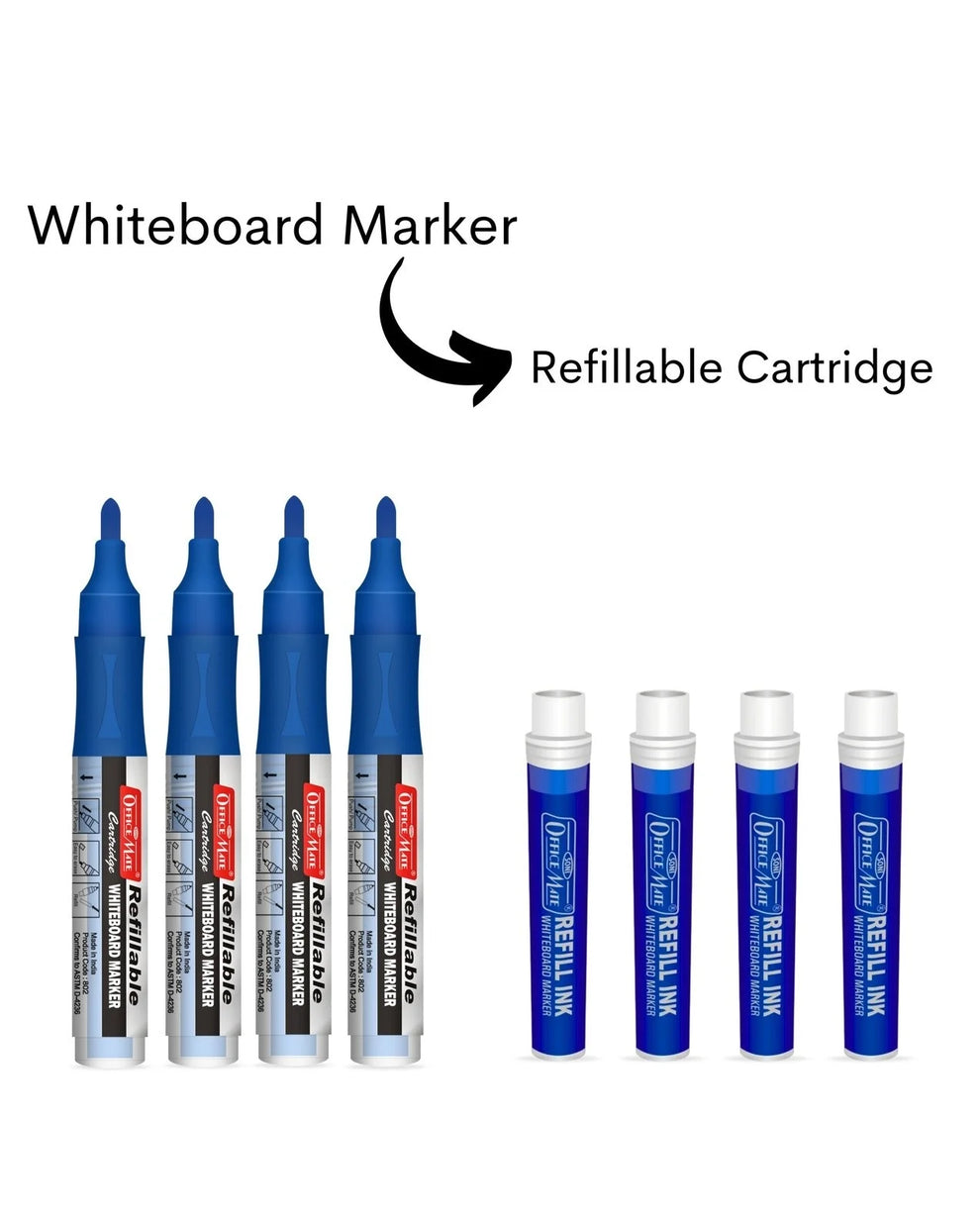 OFFICE MATE LIQUID WHITE BOARD MARKER