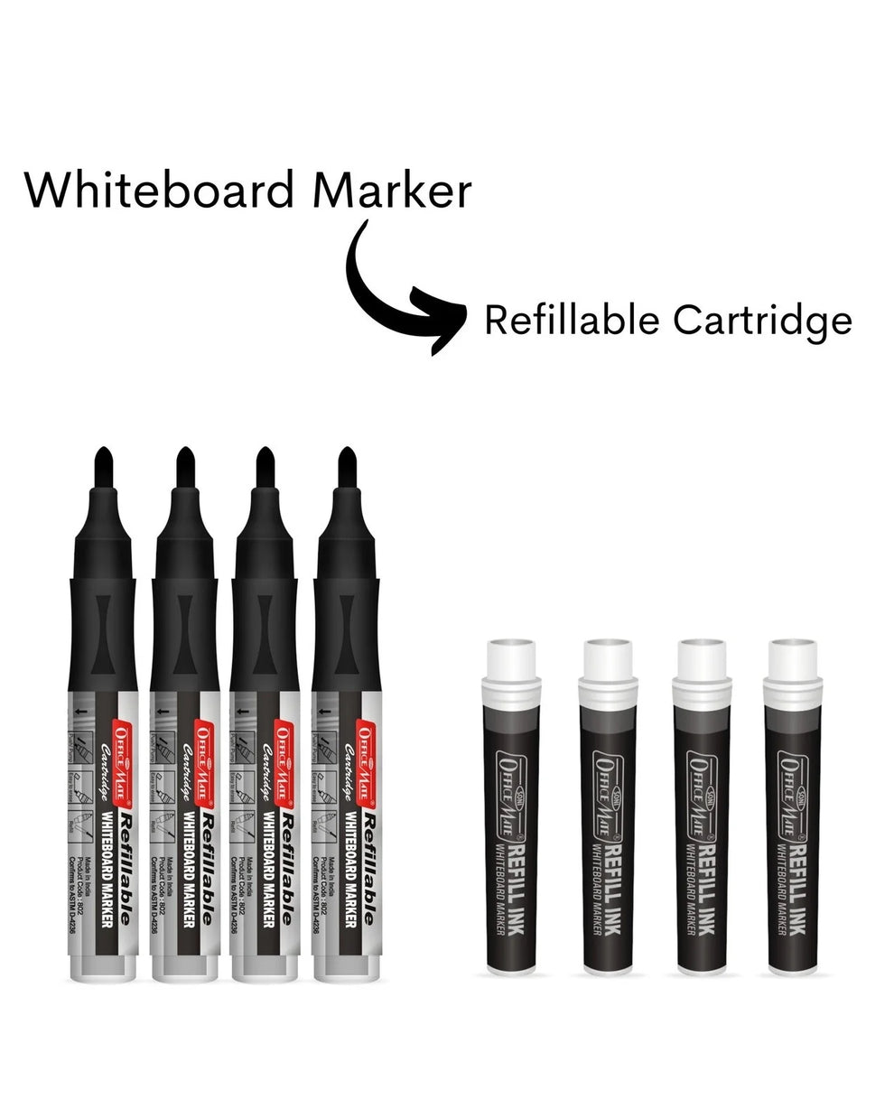 OFFICE MATE LIQUID WHITE BOARD MARKER