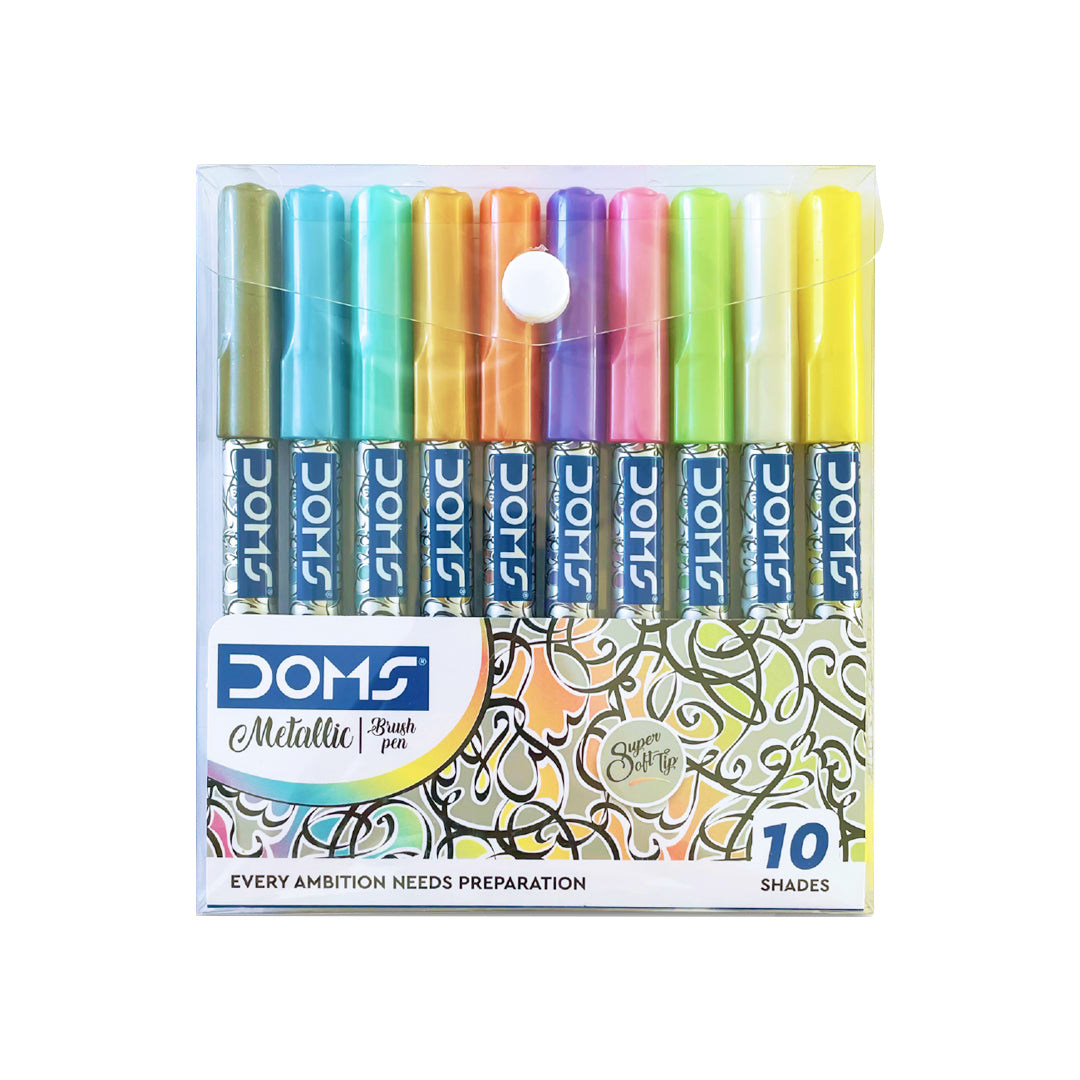 DOMS 8389 METALIC BRUSH PEN
