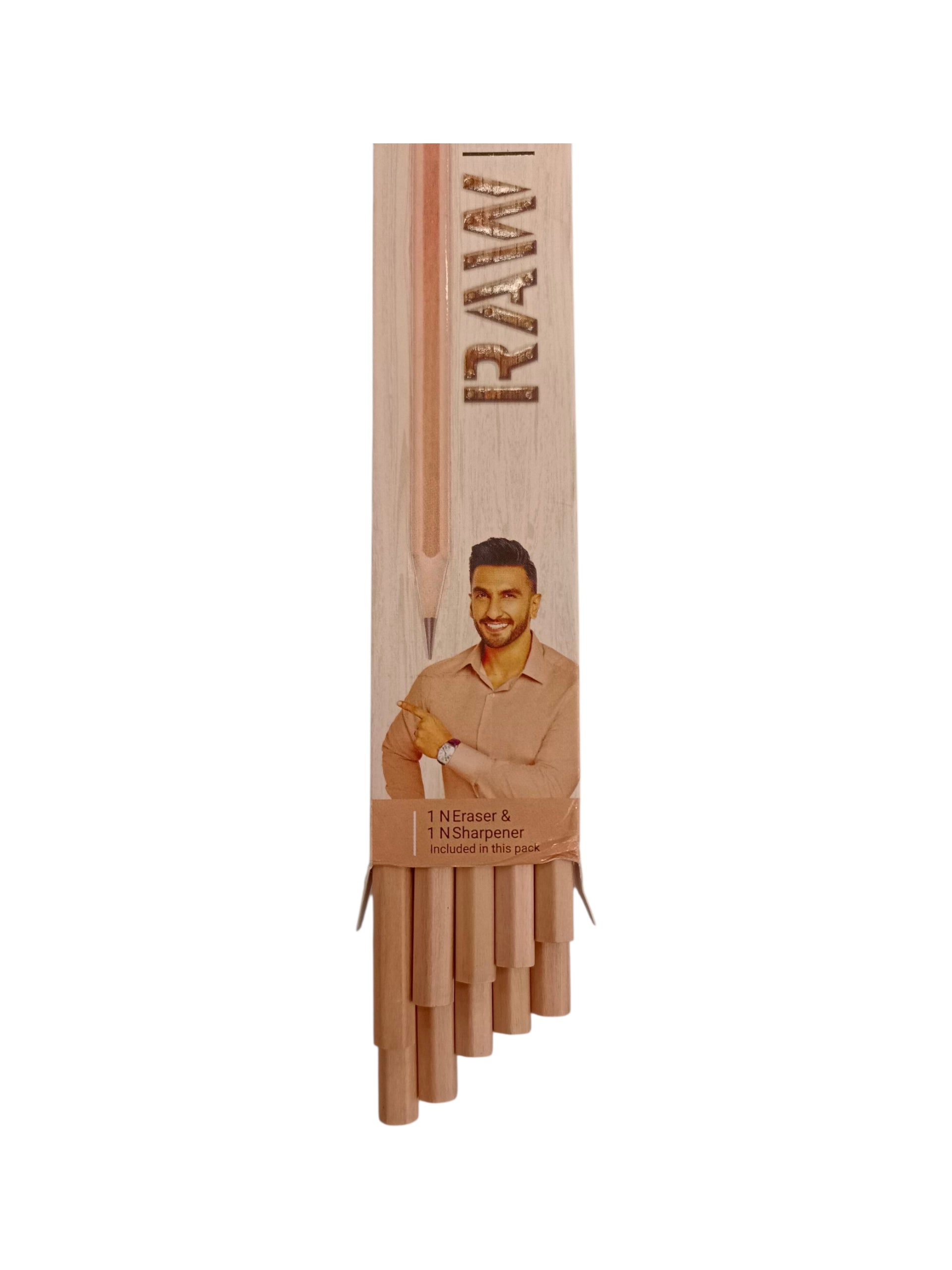 FLAIR RAW WOODEN PENCIL