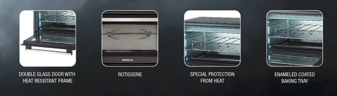 HV MICRO WAVE OVEN OTG GRILLER 24R BL -1380W