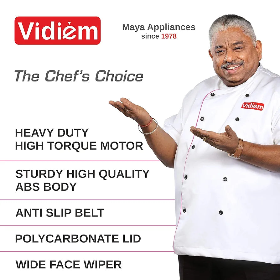 VIDIEM WET GRINDER VISION -2L