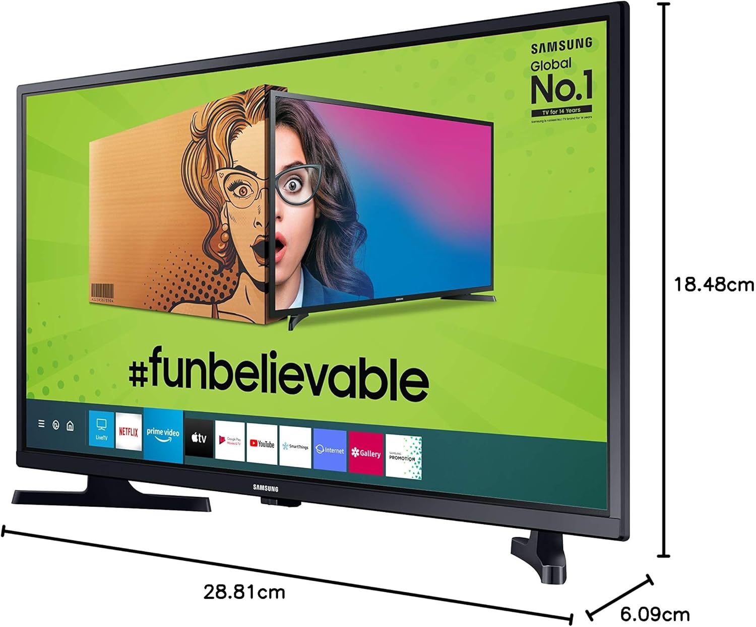 SAMSUNG TV 32T4310 HD-SMART