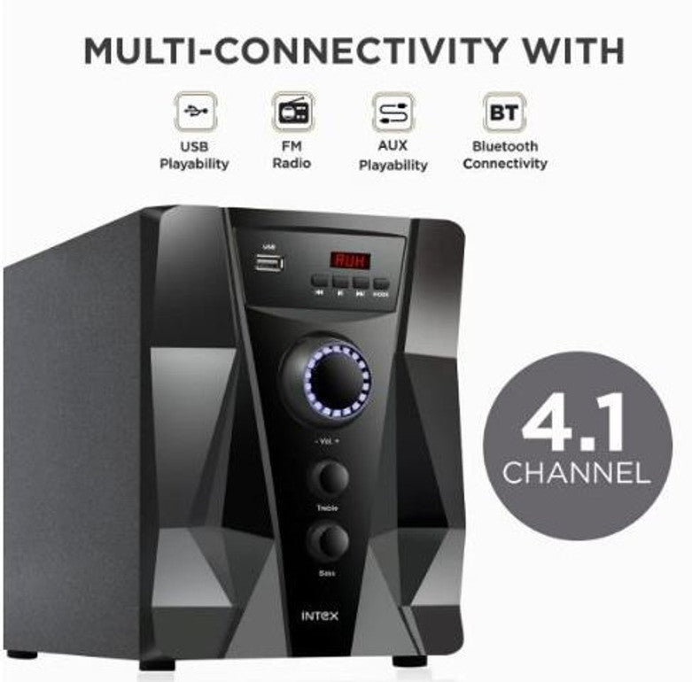 INTEX SPEAKER -CRYSTAL FMUB 4.1