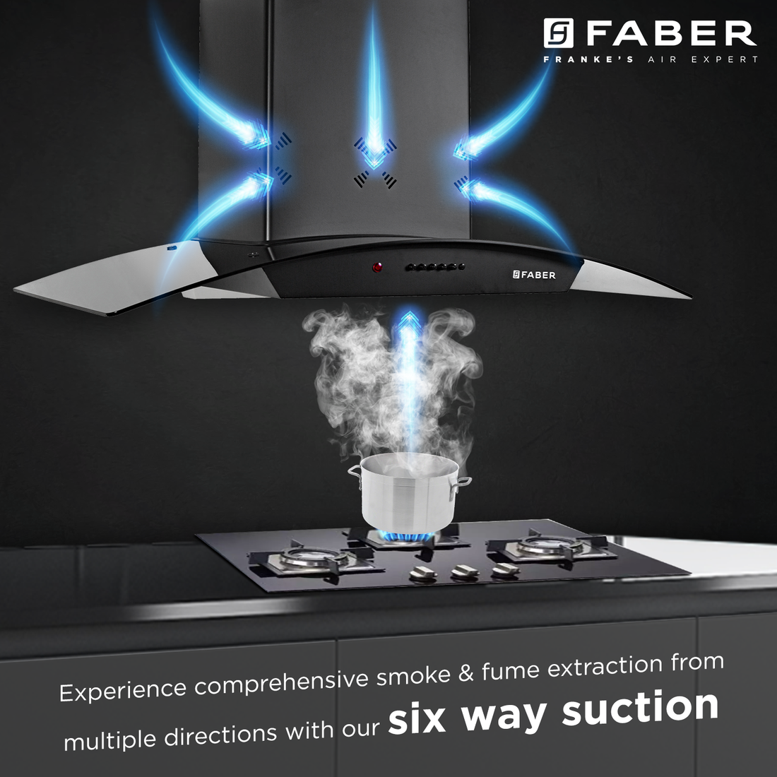 FABER CHIMNEY ACE PRO HC PB BK-90