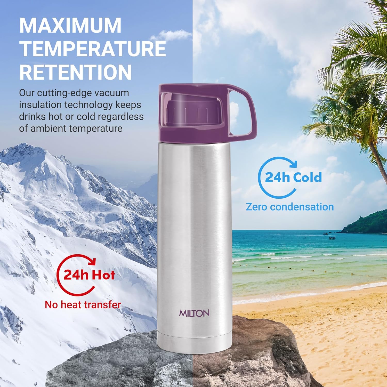 MILTON FLASK GLASSY -750ML