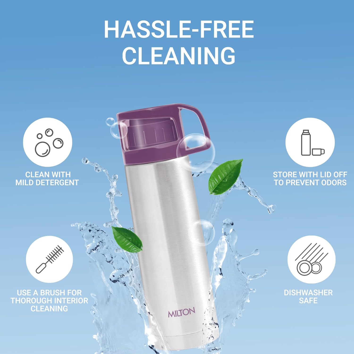 MILTON FLASK GLASSY -500ML