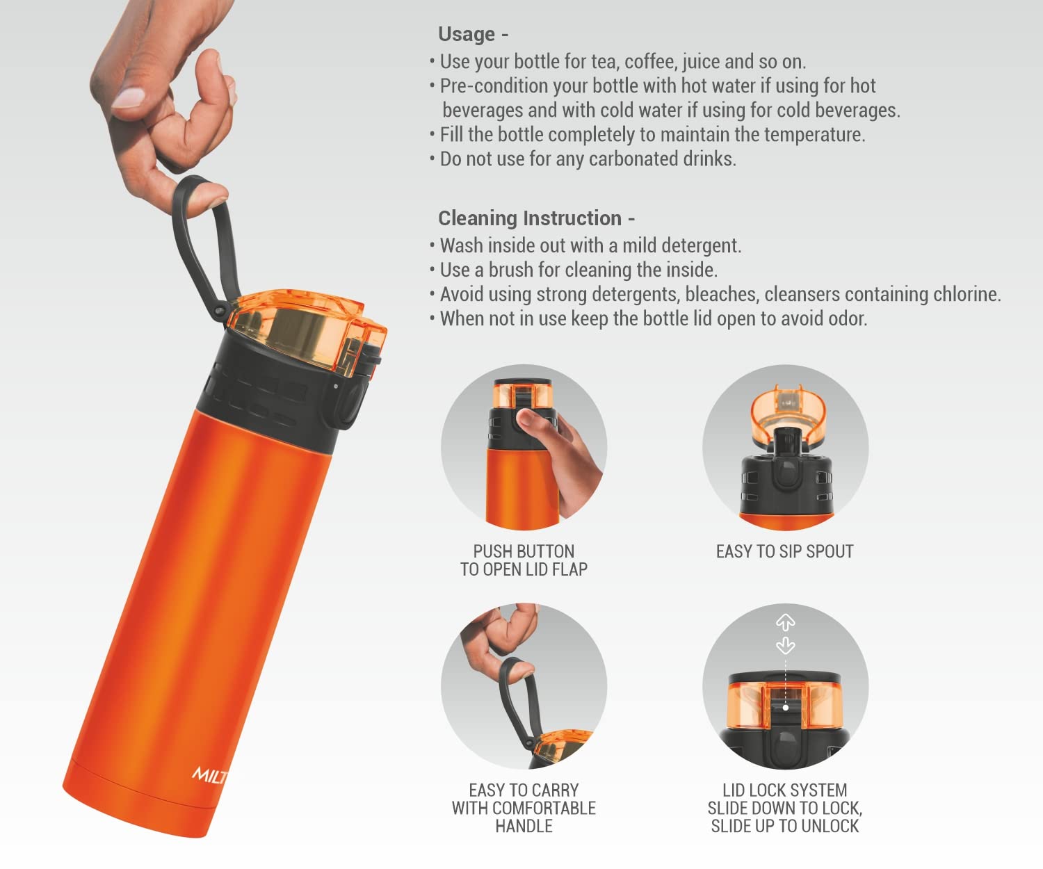 MILTON FLASK ATLANTIS 900ML