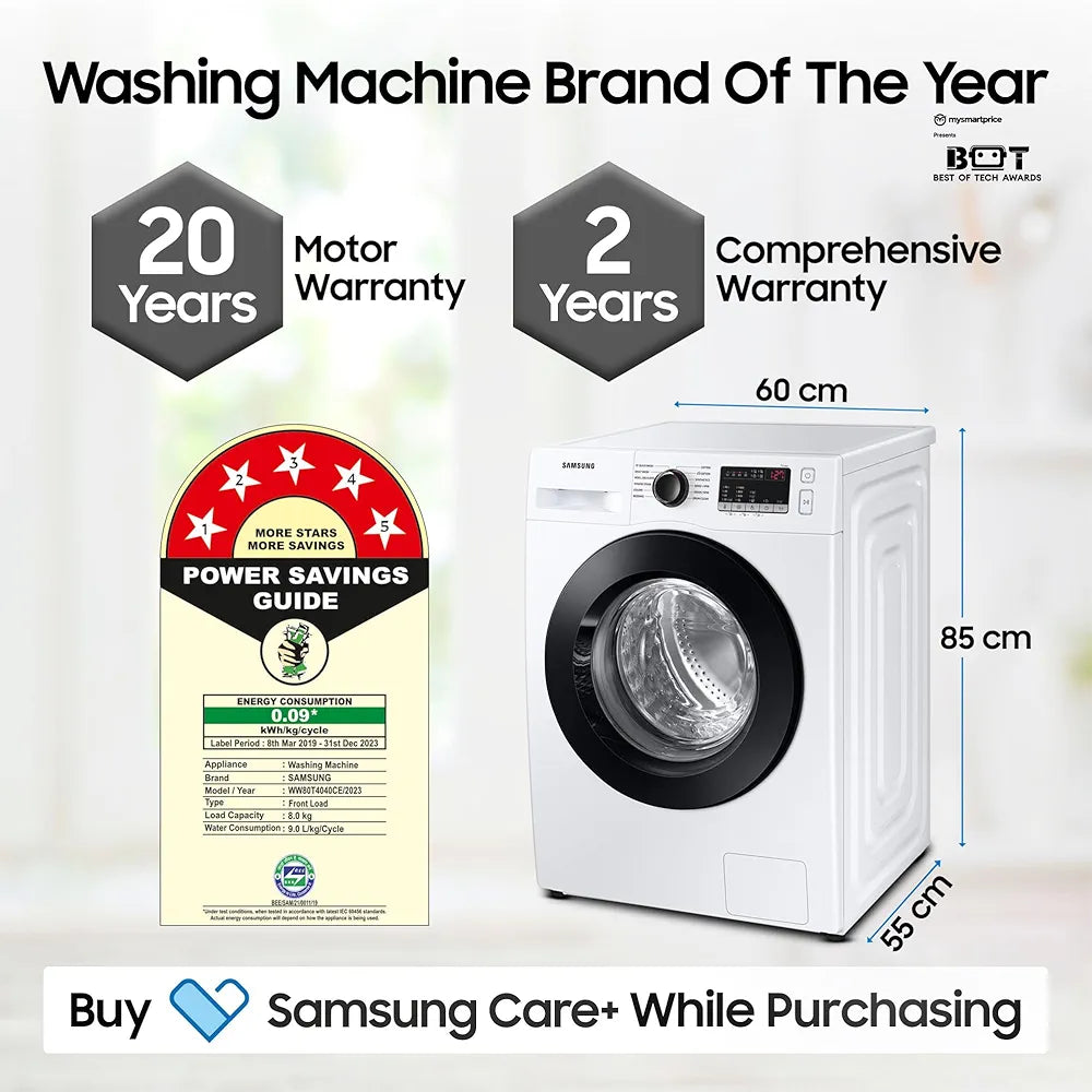 SAMSUNG W/M WW70T4020CE1/TL FULL AUTO