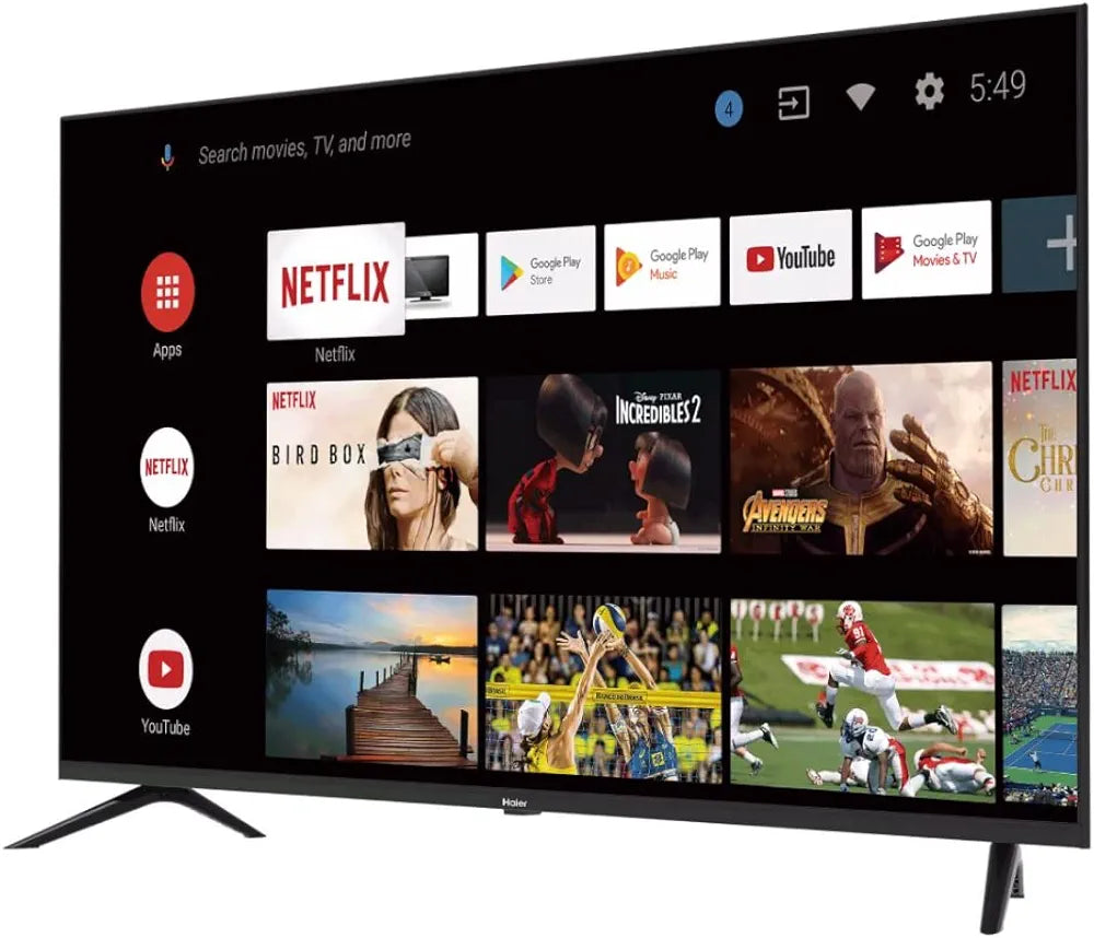 HAIER TV 43 -LE43K7GA-ANDROID